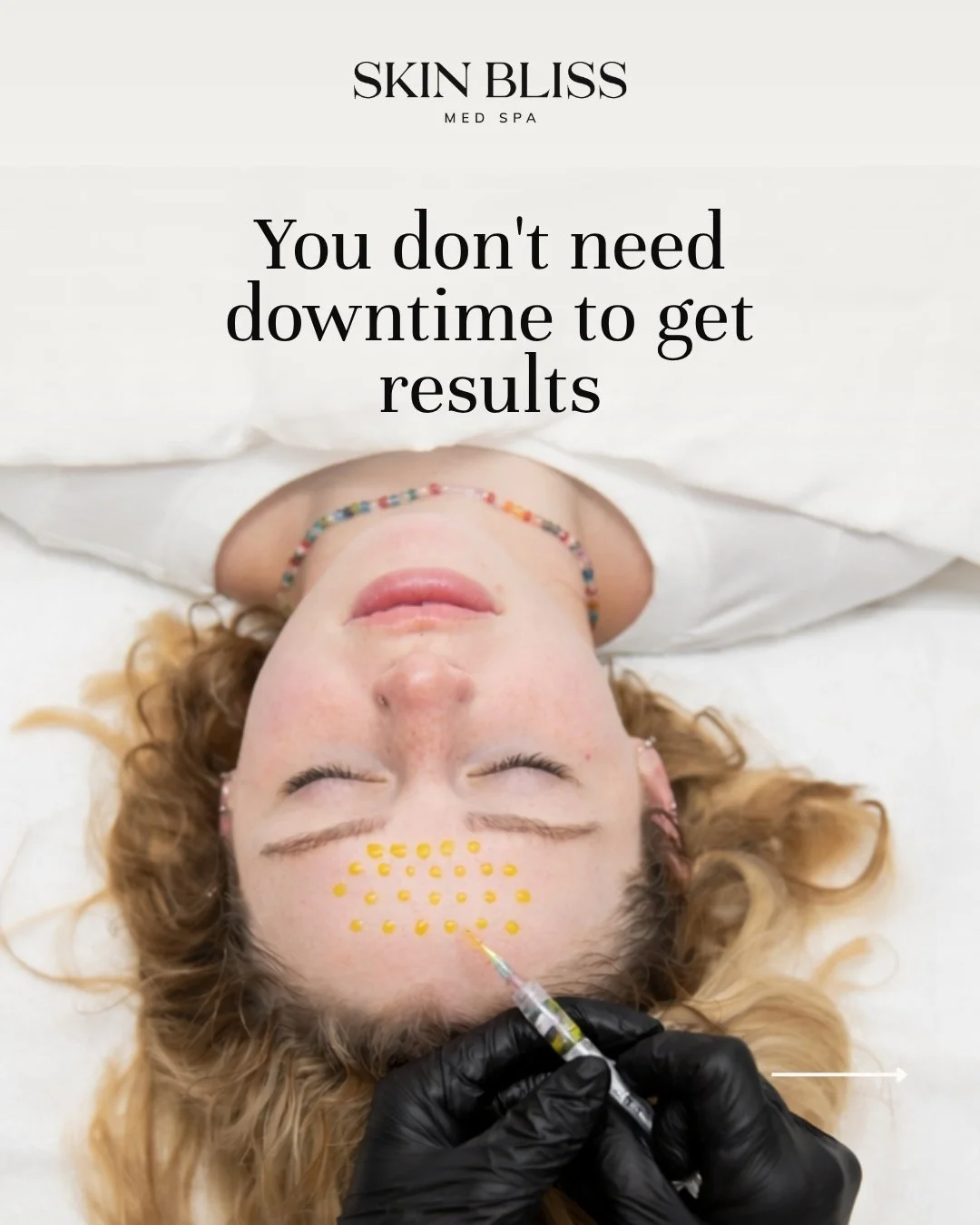 Looking to reverse aging damage without taking time off work? Here's what most women don't know.

Professional treatments like chemical peels, microneedling, and RF treatments are all doing the same thing in different ways, stimulating your skin to p
