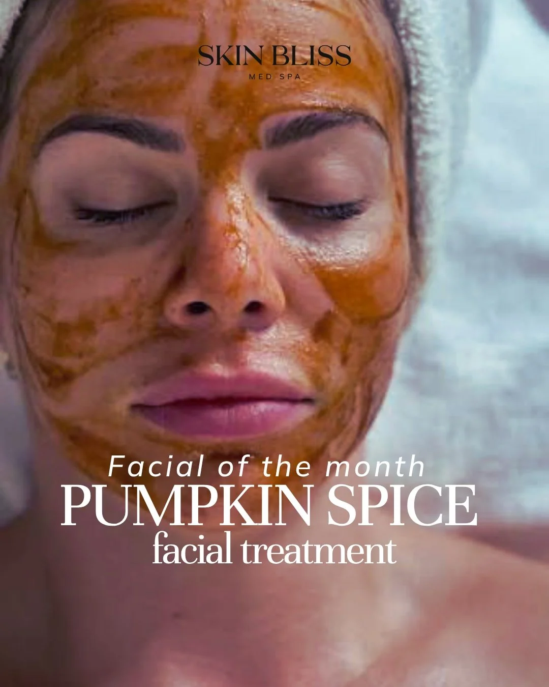 Our Pumpkin Spice Facial is here for September, with a relaxing seasonal treatment designed to leave your skin feeling soft, fresh, and refreshed.

And yes&hellip; it's just $99 all month long. 🍂

Who's ready to make pumpkin spice part of their skin