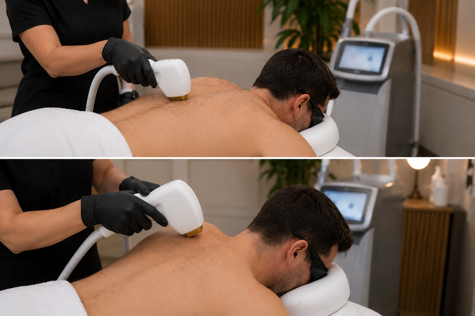 Back Laser Hair Removal for Men