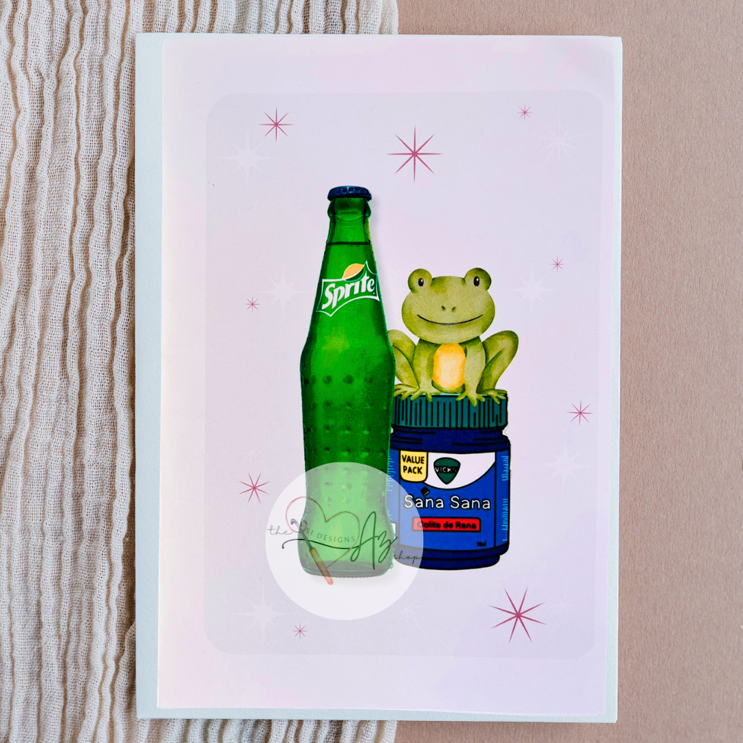 Sana Sana Greeting Card