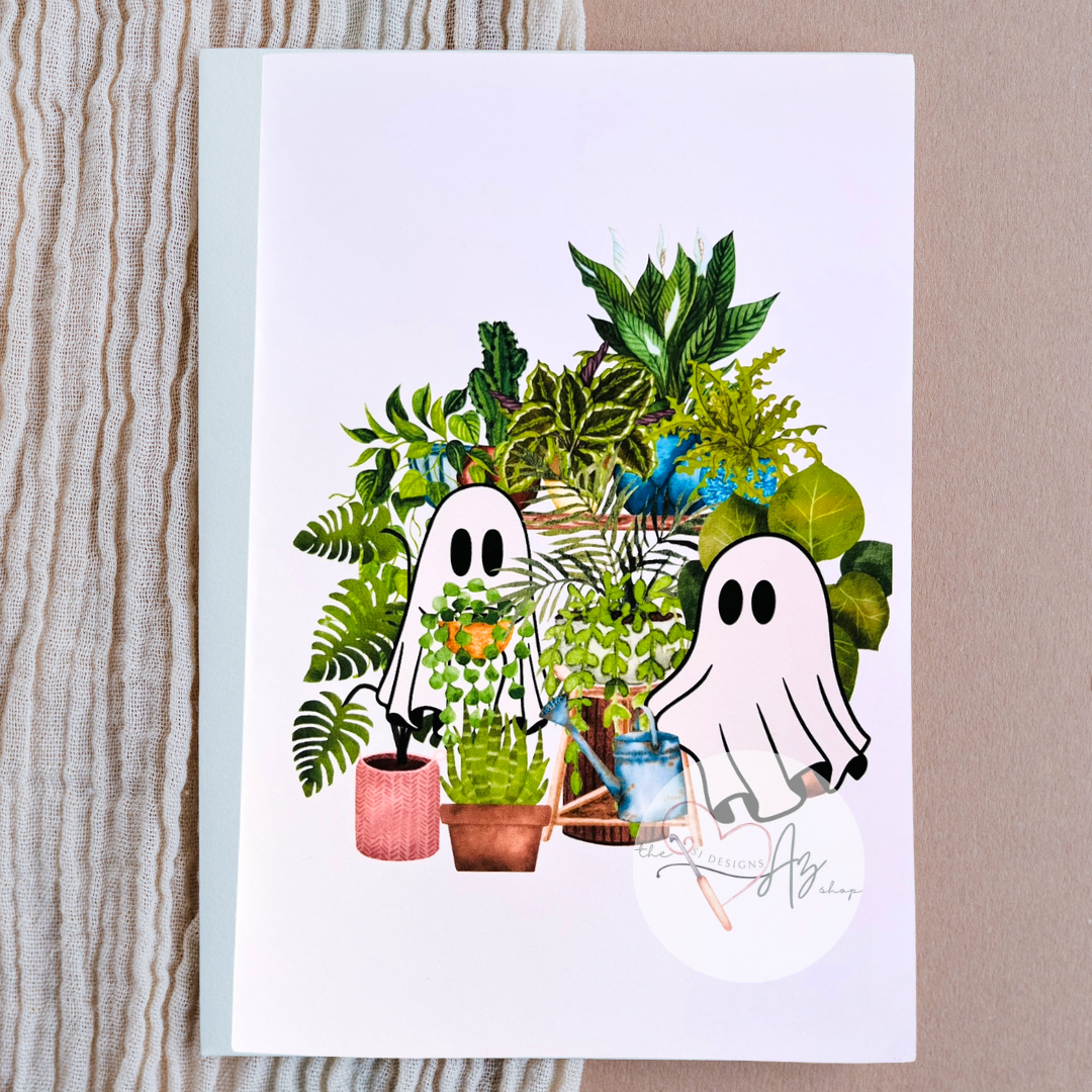 Boo-tanical Garden Greeting Card
