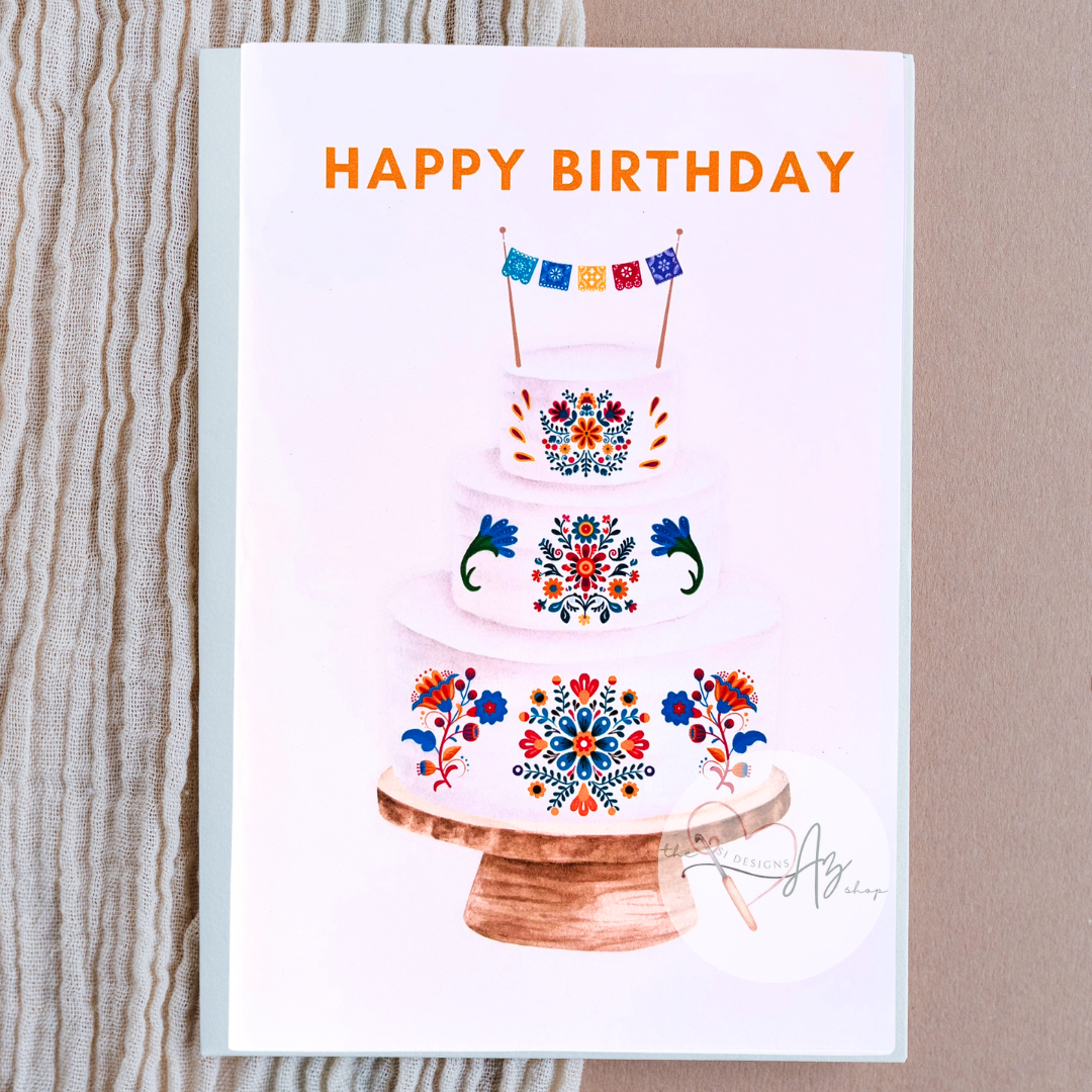 Happy Birthday Greeting Card