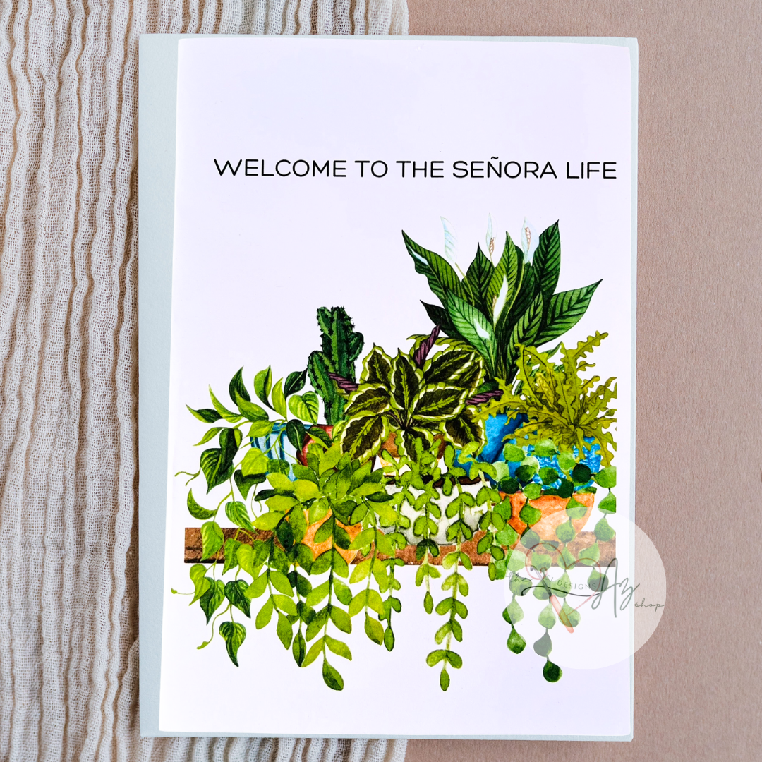 Señora Life Greeting Card