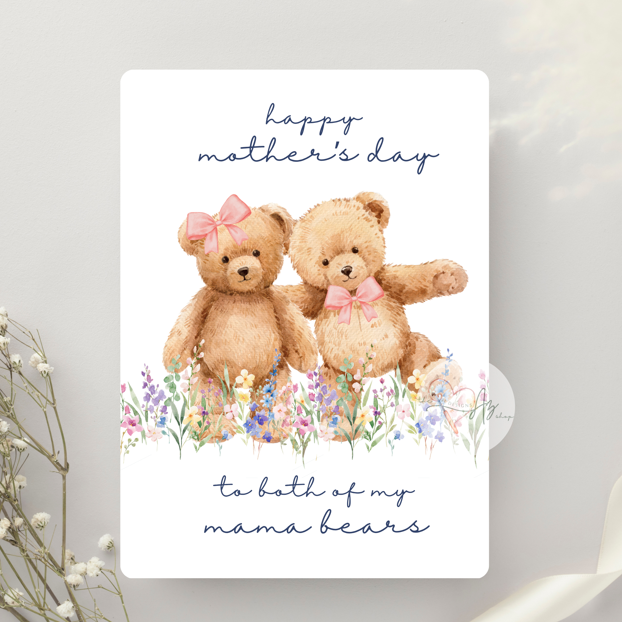 Mama Bears Mother's Day Card