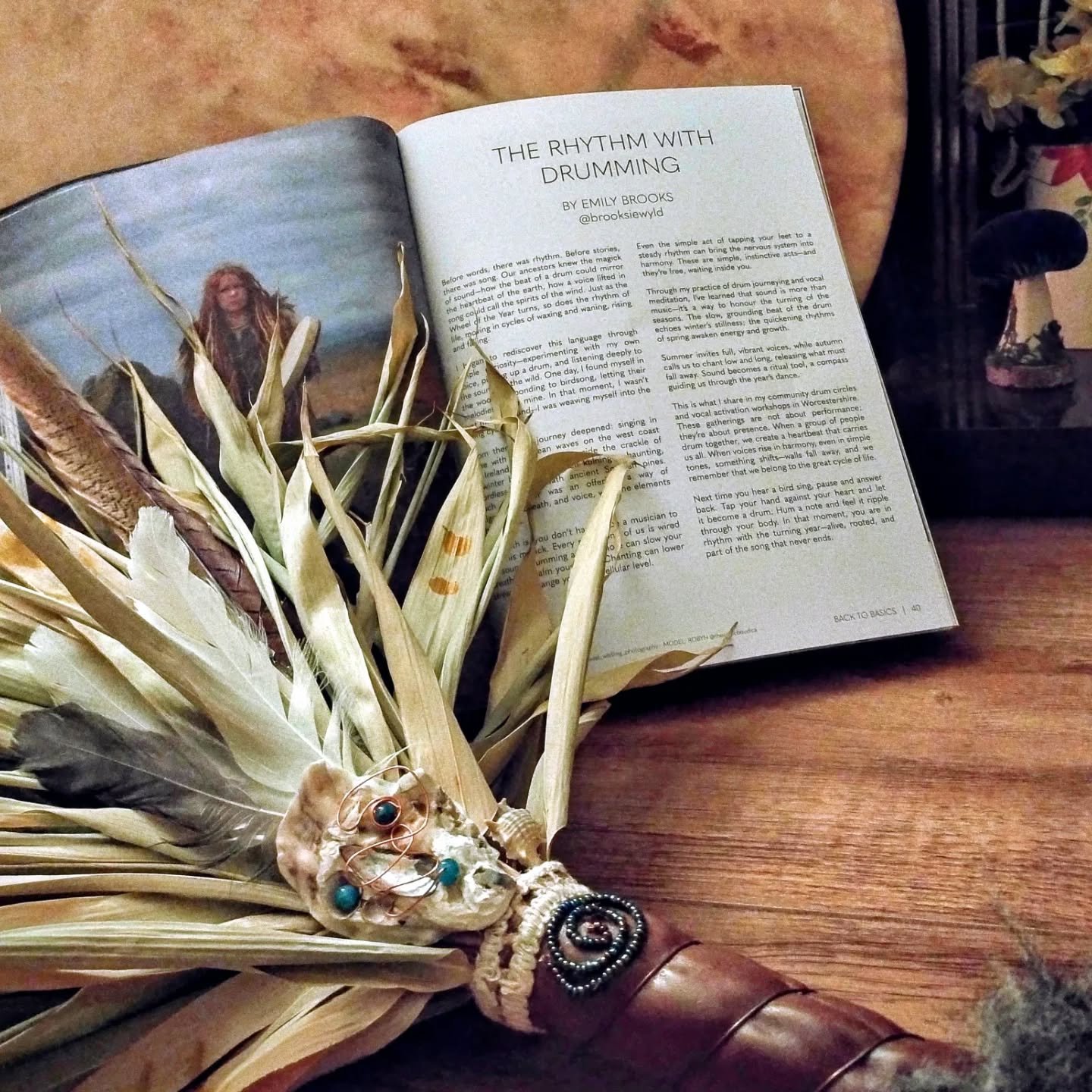 ✨ I&rsquo;m thrilled to share that I&rsquo;ve been featured in the winter edition of Witches Magazine! ✨

In this issue, I talk about the magic of rhythm and the rhythm of life &mdash; something that has become a deeply grounding and nourishing part 