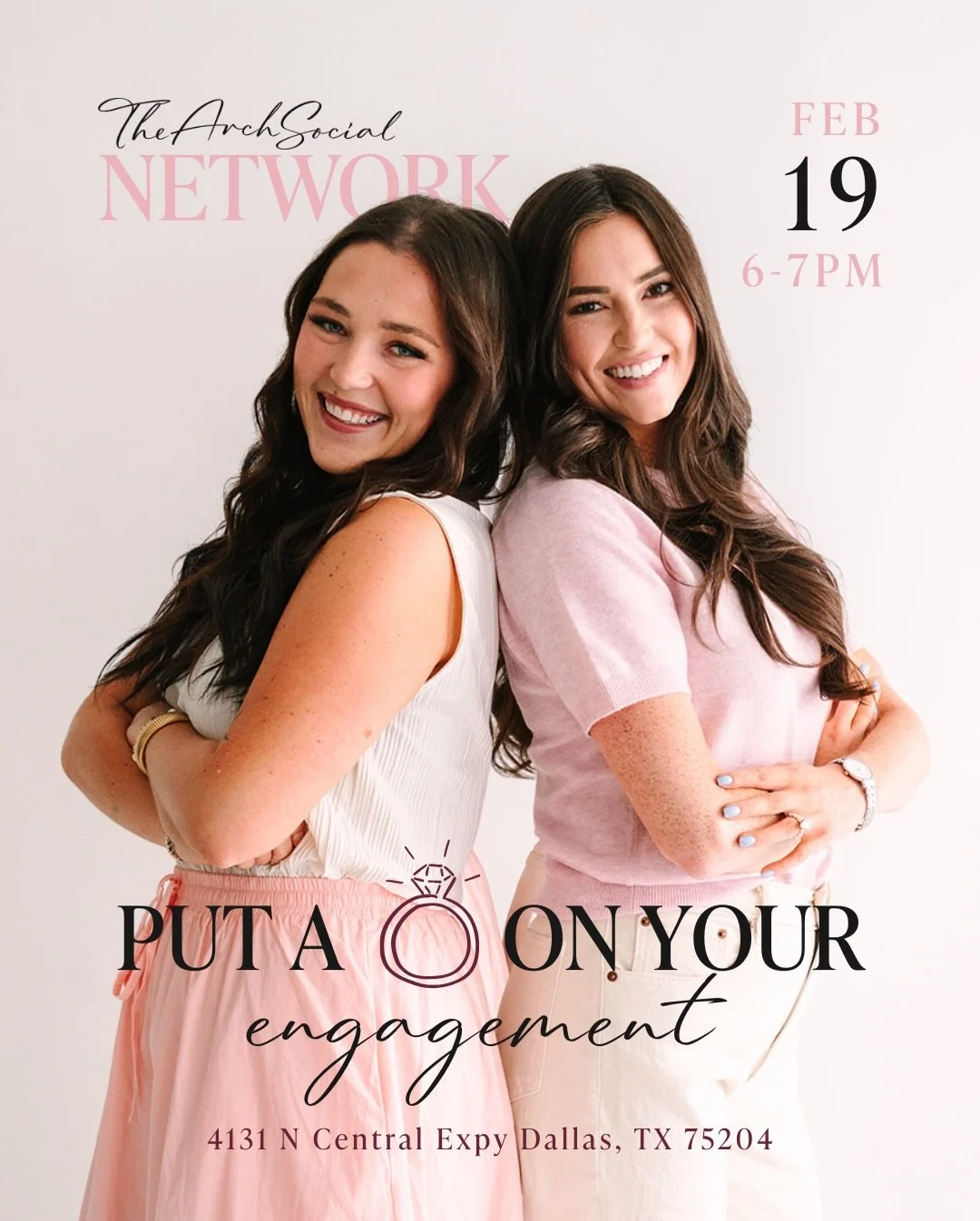It&rsquo;s time to put a ring on your engagement!💍

February is all about connection. At this month&rsquo;s Arch Social Network meeting we&rsquo;re focusing on helping you build stronger relationships with your audience.

Join us February 19th, 6-7p