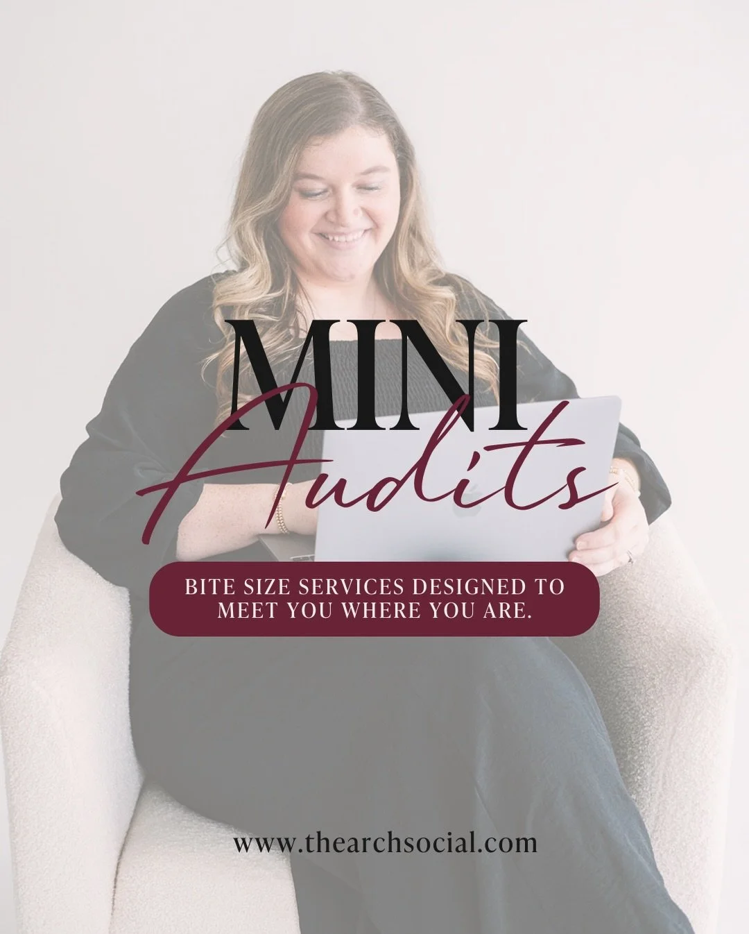 NEW SERVICE LAUNCH: Mini Audits 🤩

We&rsquo;re officially launching our Mini Audits, bite-size, strategic services designed to help you refine, align, and elevate your brand and website without committing to a full rebrand or rebuild.

Because havin