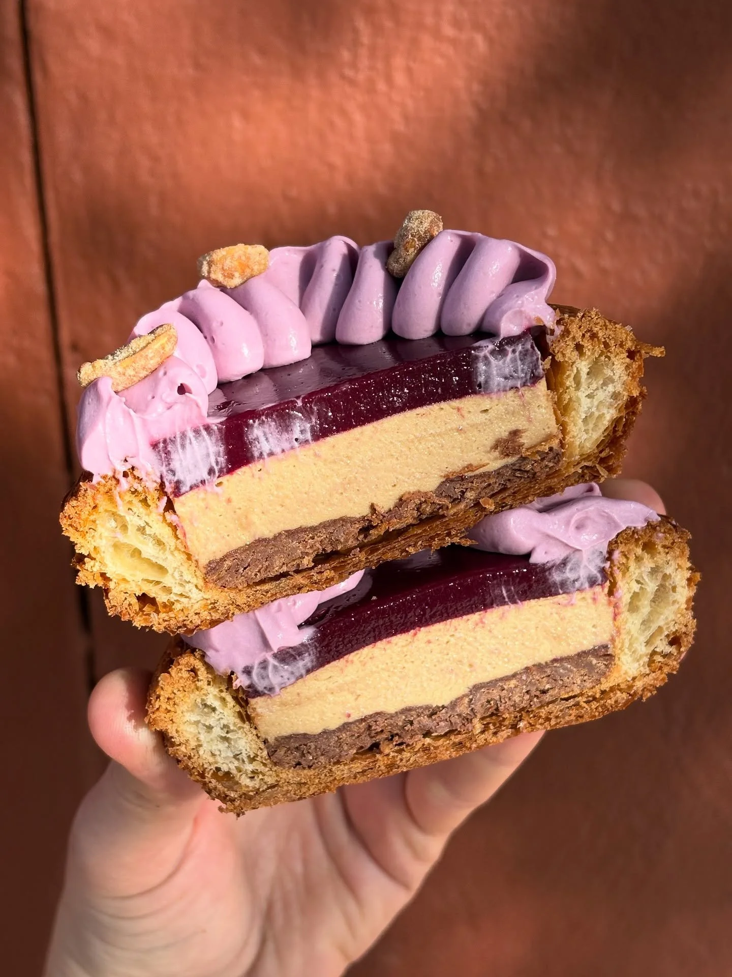 It&rsquo;s GRAPE SZN 🍇

Chocolate peanut crunch, peanut butter mousse, Concord grape jelly &amp; whip. 

Tastes like a grown up Smucker&rsquo;s Uncrustable. 

Dropping at Greenpoint at 10am TODAY. 

Then next Friday - Sunday. 

Get it @weisi.phua