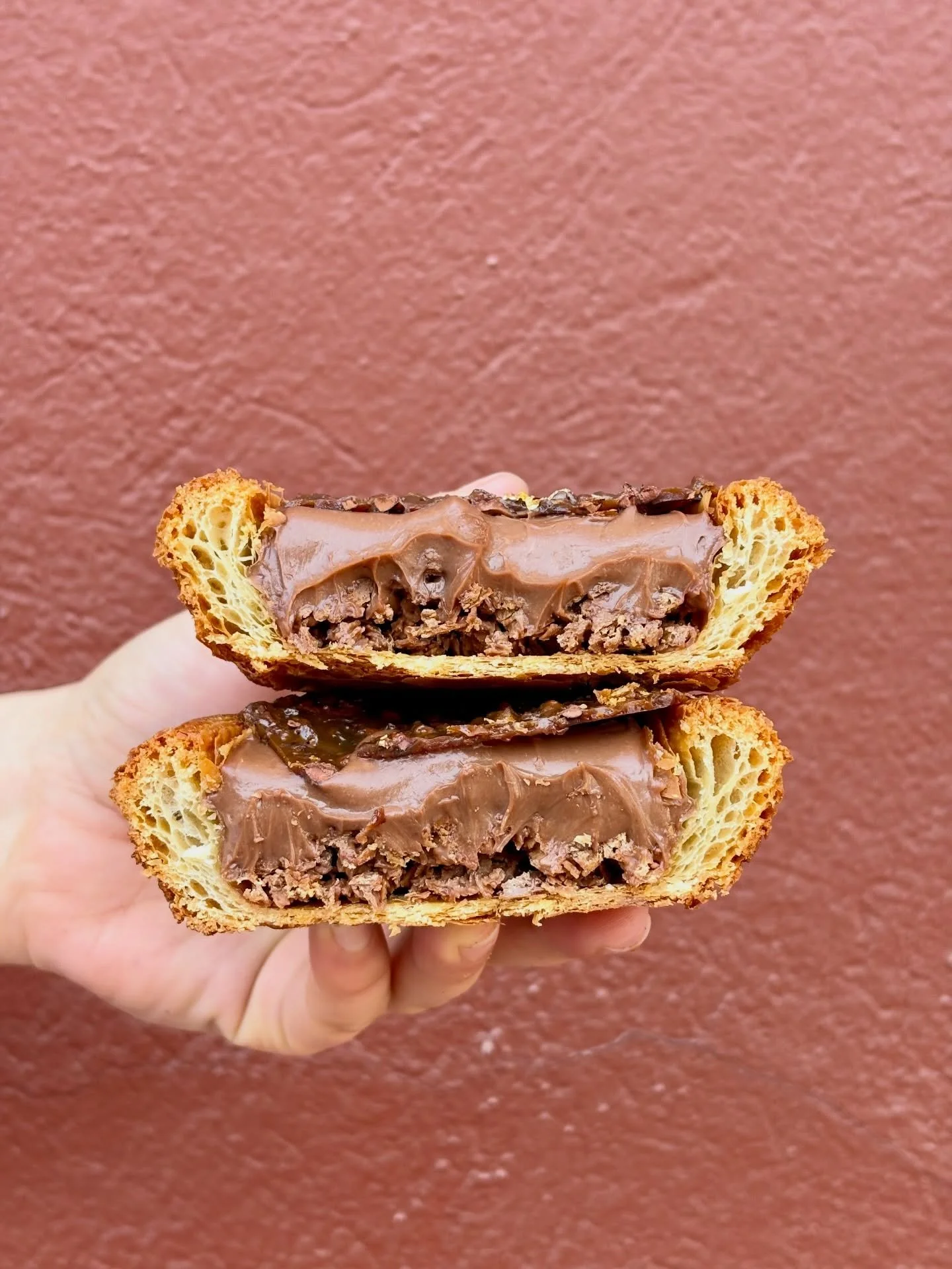 CHOCOLATE (&amp; LOVE) WINS

&ldquo;Ferrero Rocher&rdquo; Croissant- hazelnut crunchies, chocolate hazelnut custard, cocoa nib tuile, and edible gold leaf. 

Here for you (and/ or your Valentine) through Monday at our Greenpoint location. 

Hittin&rs