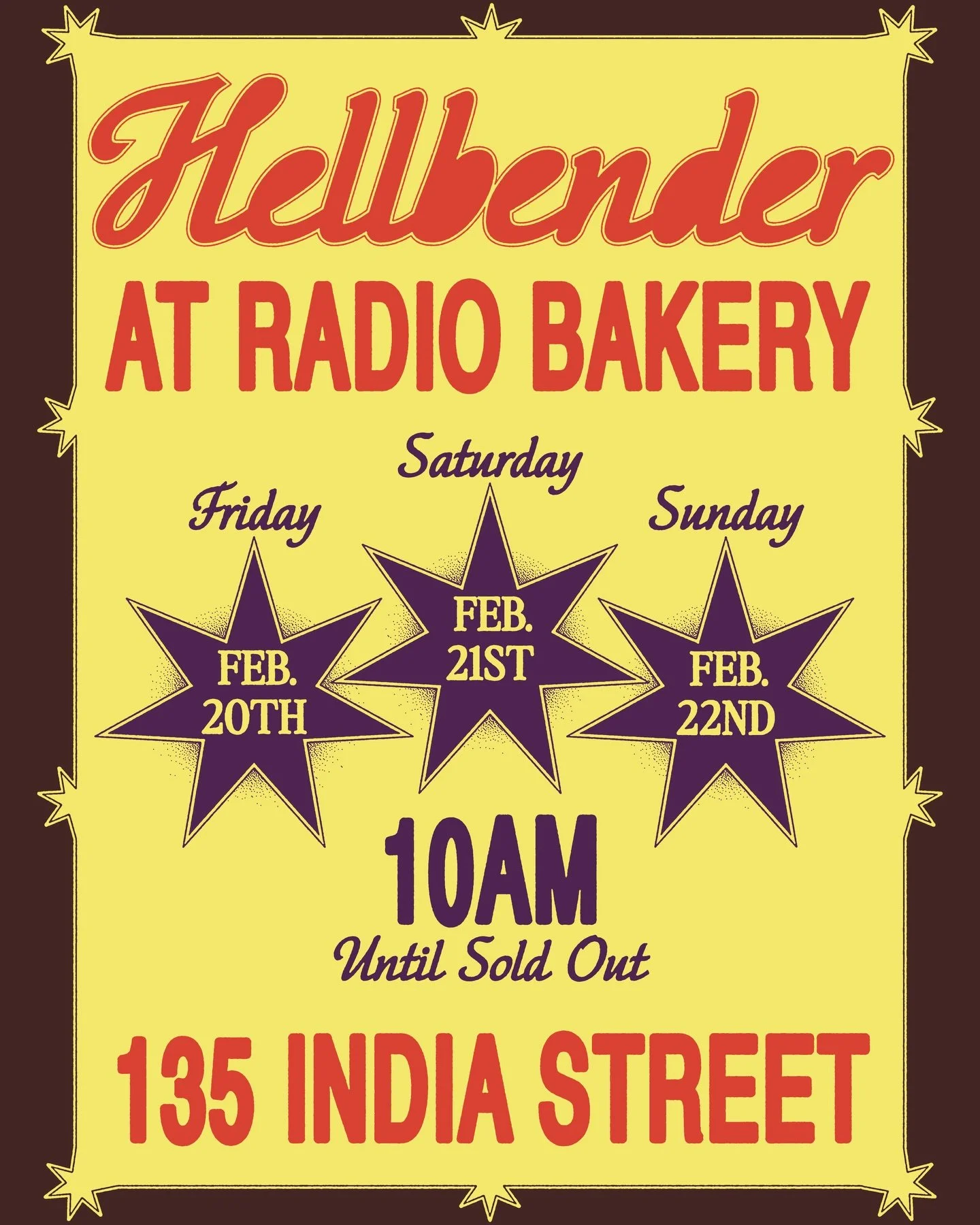 RADIO x HELLBENDER 🌶️

We&rsquo;re teaming up with our sister restaurant @hellbendernyc for a sweet &amp; savory collab this weekend in Greenpoint. 

COCONUT CONCHAS 🥥
Pane dulce filled with coconut custard. Topped with a sweet and crunchy cookie t