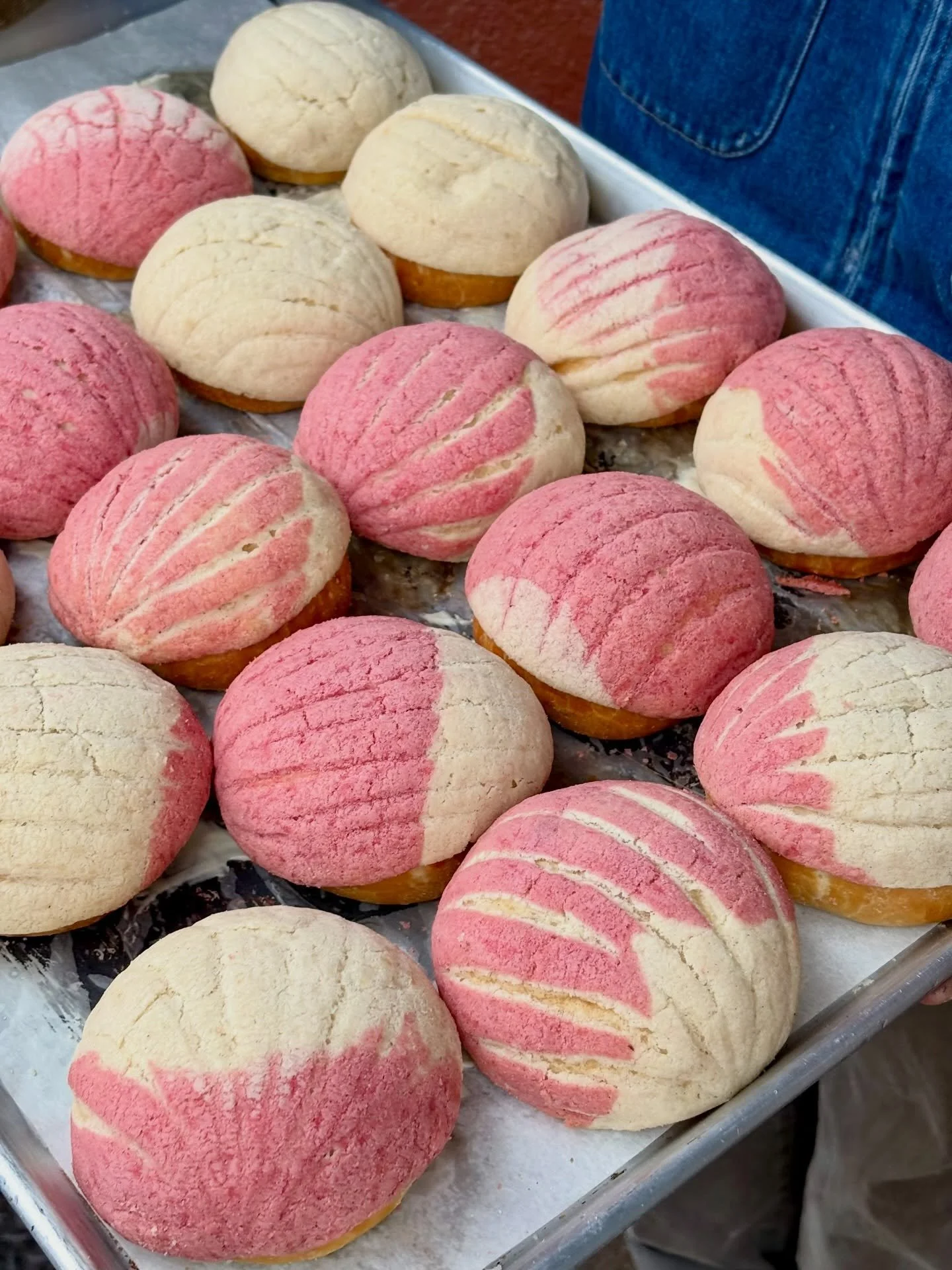 YES, WE MADE MORE CONCHAS 🥥

Hellbender x Radio happening allllll weekend at our Greenpoint location! 

Coconut Conchas, Chorizo &amp; Potato Quiche, and Spiced Hibiscus Agua Fresca hitting the counter @10am!

And yes, we really did make more concha