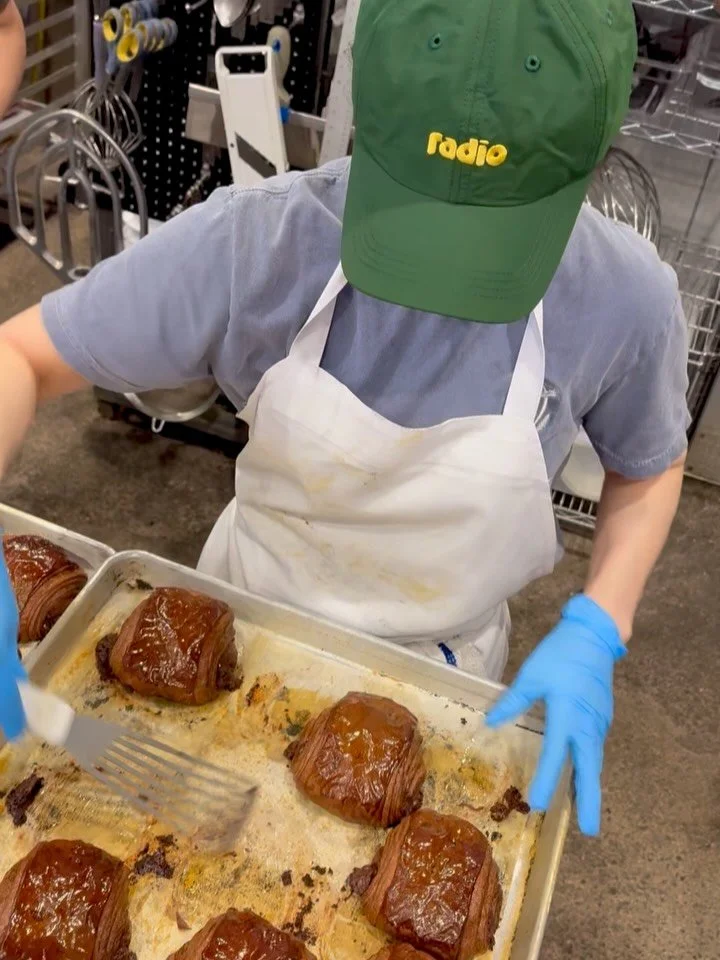 SPRING &lsquo;26 MERCH

We&rsquo;ve got new dad hats in stock online!

We also have bandanas and beanies in stock at both bakeries- t shirts, hoodies, and more hats all on our website&mdash;> 

www.radiobakery.nyc/merch