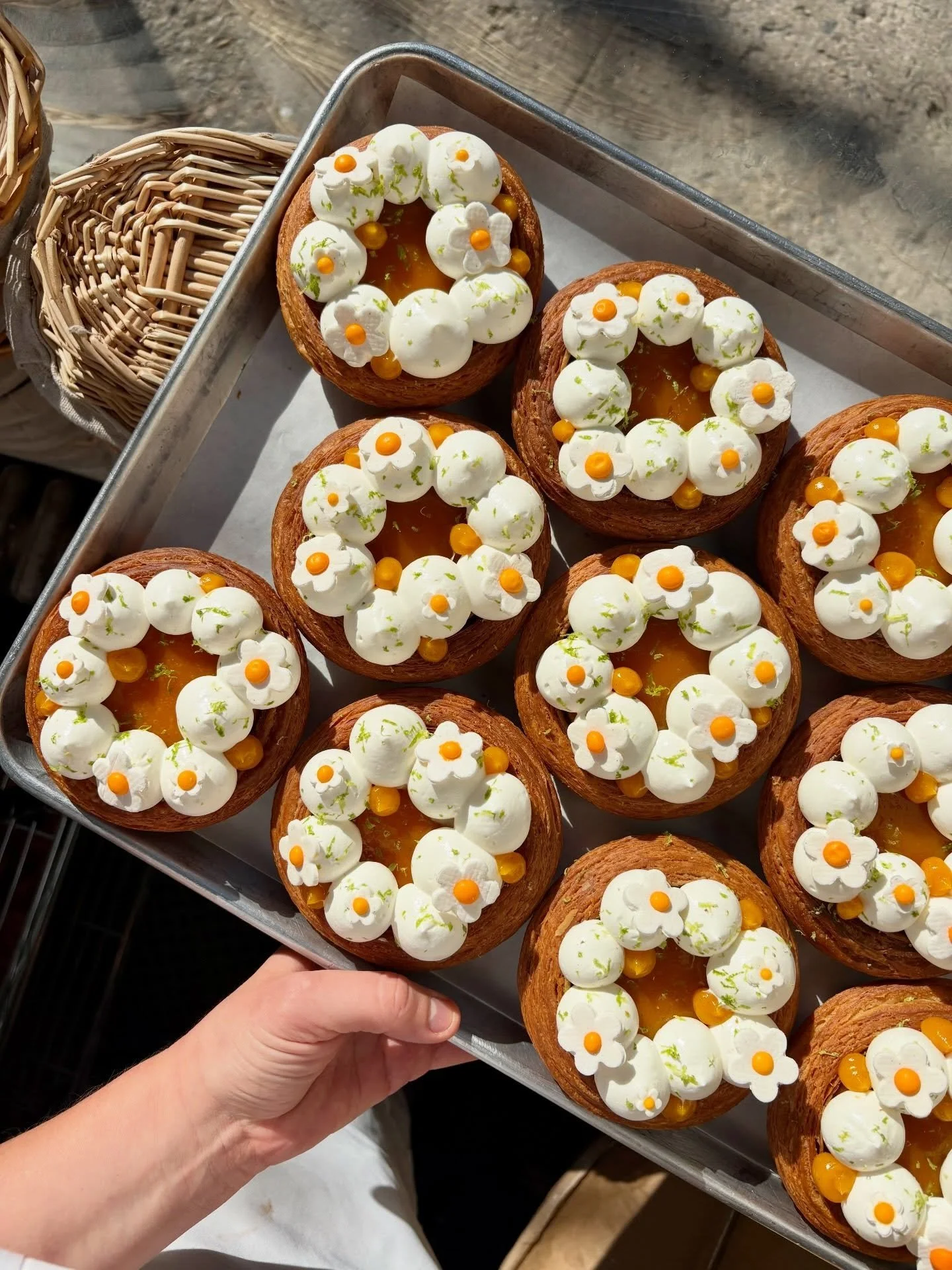 The rumors are true! 

Mango Lassi Croissants are back for the next THREE WEEKENDS in Greenpoint. 

Available Friday, Saturday, Sunday 10am.

Starting this weekend and running until the first weekend of May. Then we&rsquo;re making room for strawberr