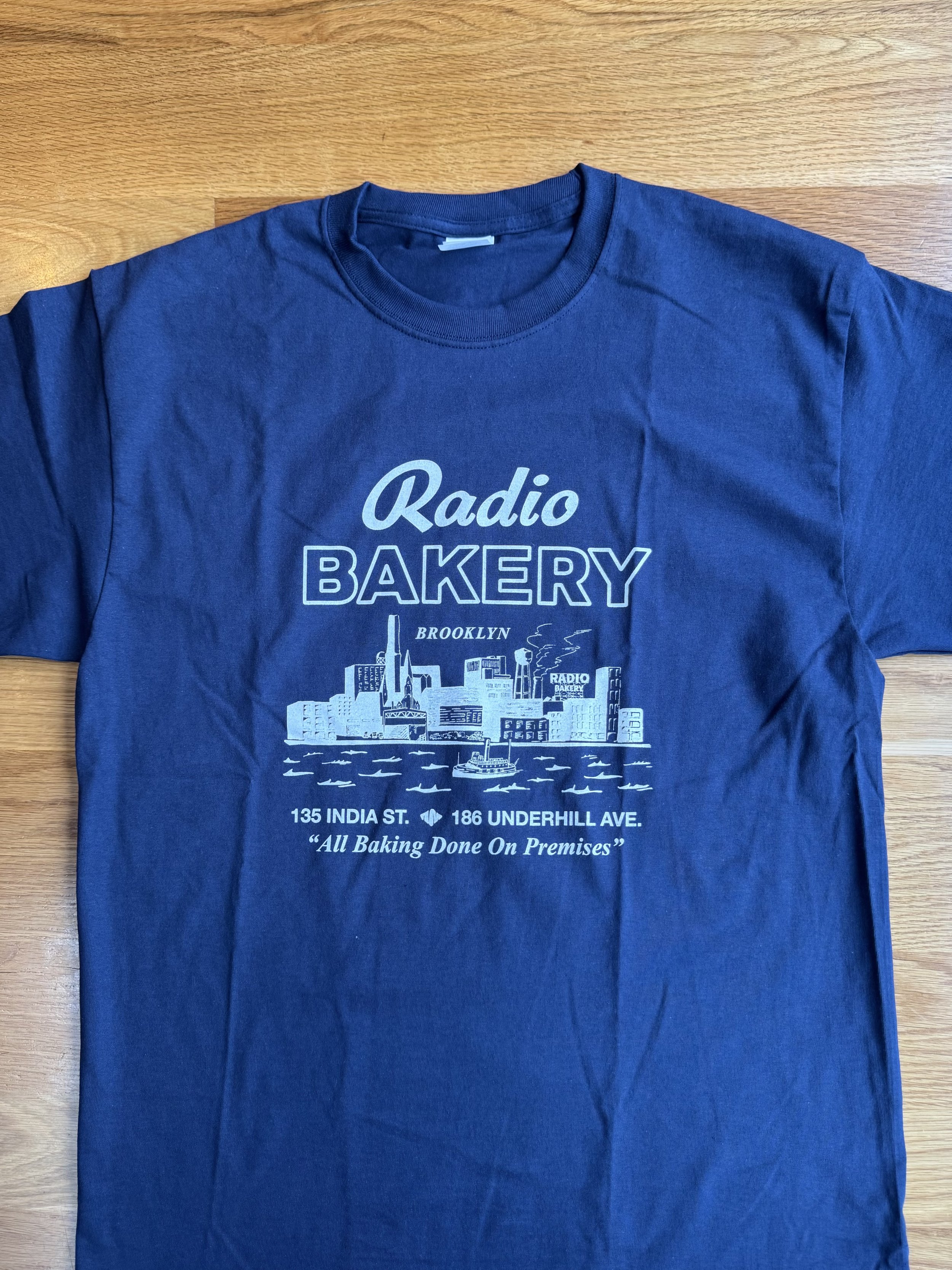 Skyline T-Shirt - Navy / Off-White