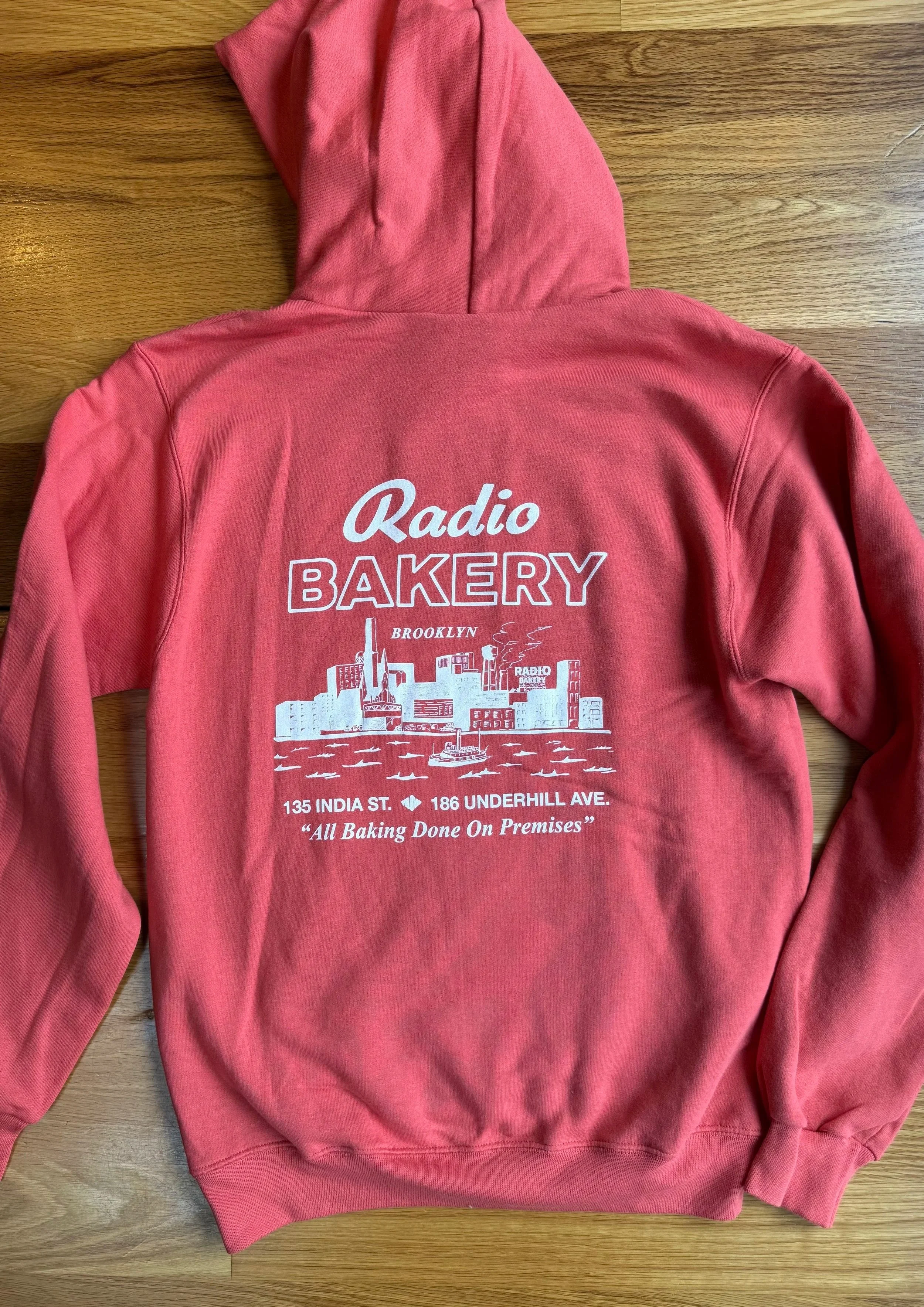 Skyline Hoodie - Red River Clay / Off White