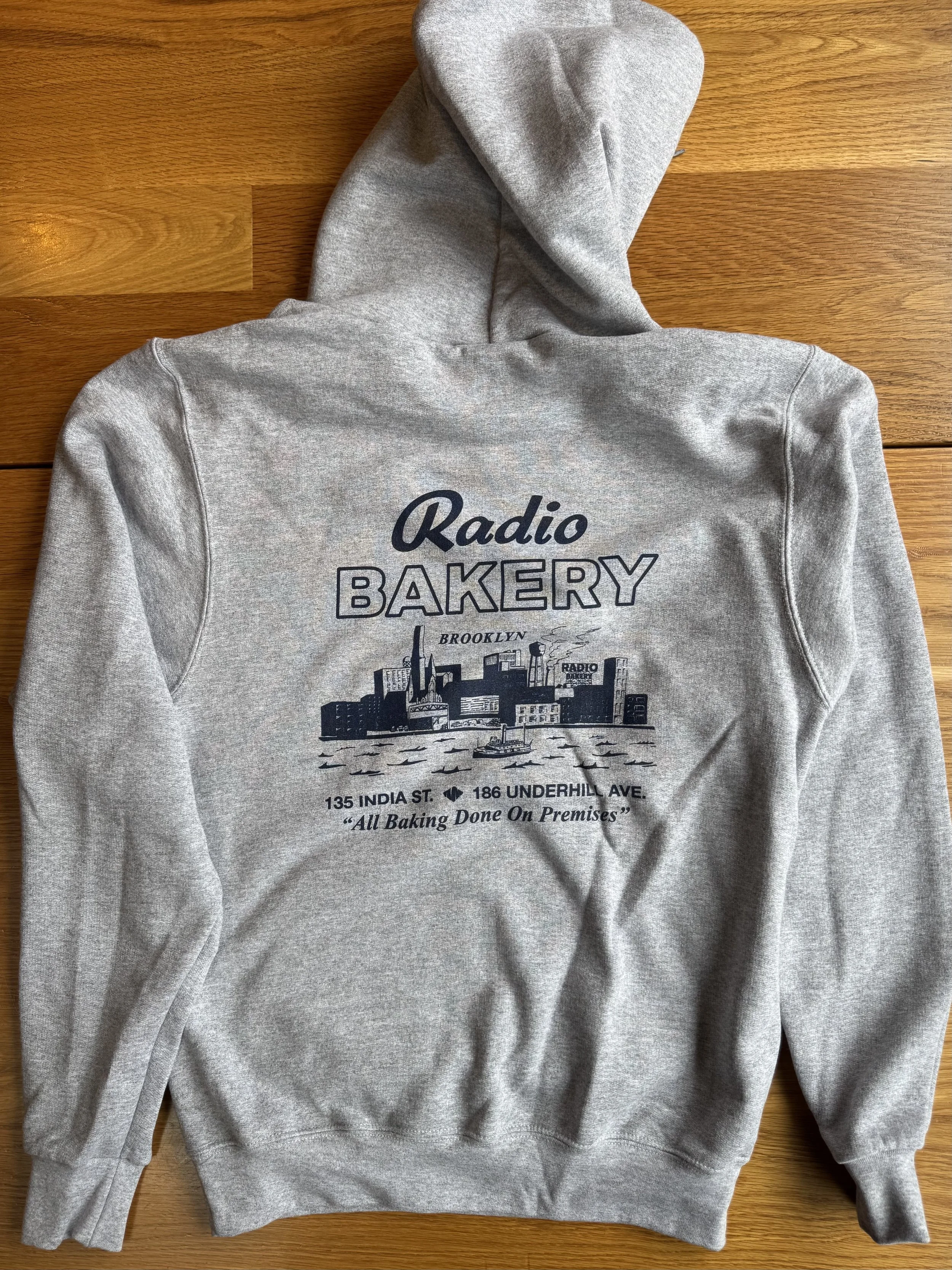 Skyline Hoodie - Silver Grey / Navy