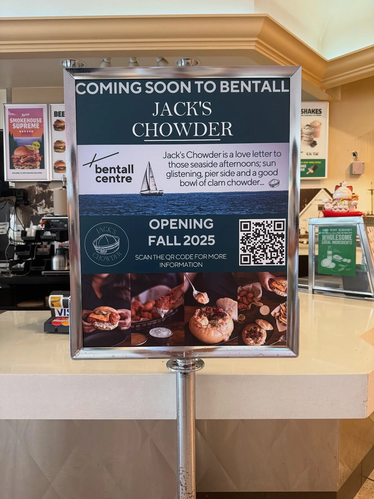 ‼️JACK&rsquo;S PART DEUX‼️

You heard it here first!&nbsp; Jack&rsquo;s Chowder is officially opening a second location in downtown Vancouver 🥳 @bentallcentreyvr 

Honestly, it is beyond surreal that our little dream is expanding.&nbsp; This locatio