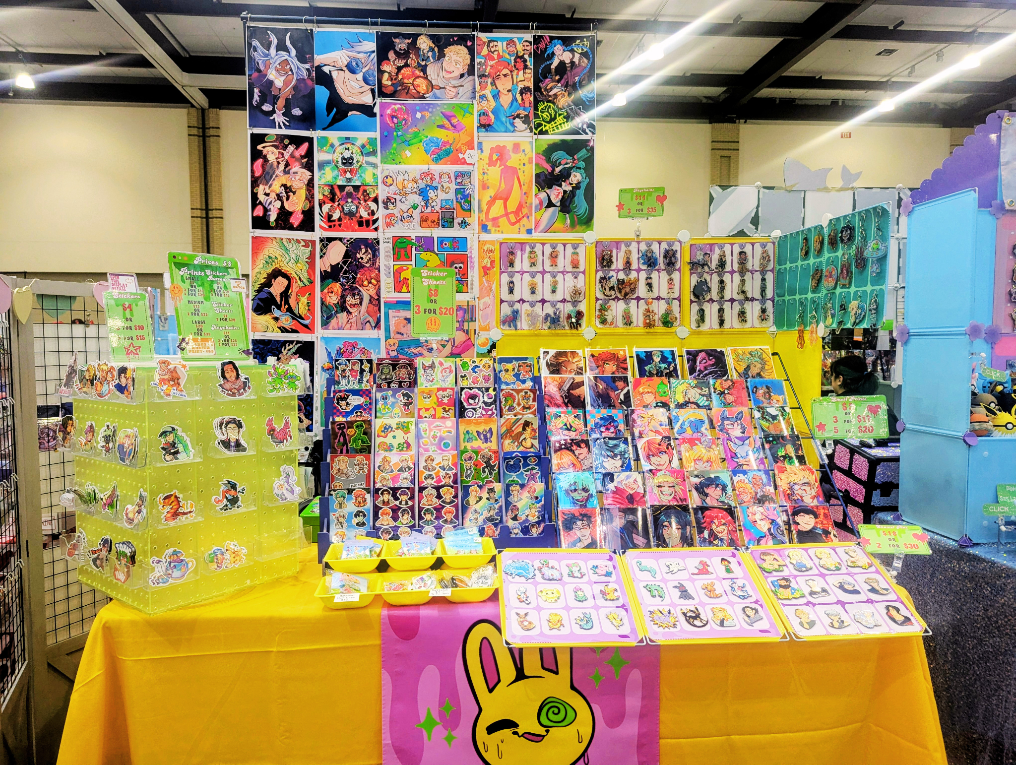 6 Foot Booth Setup