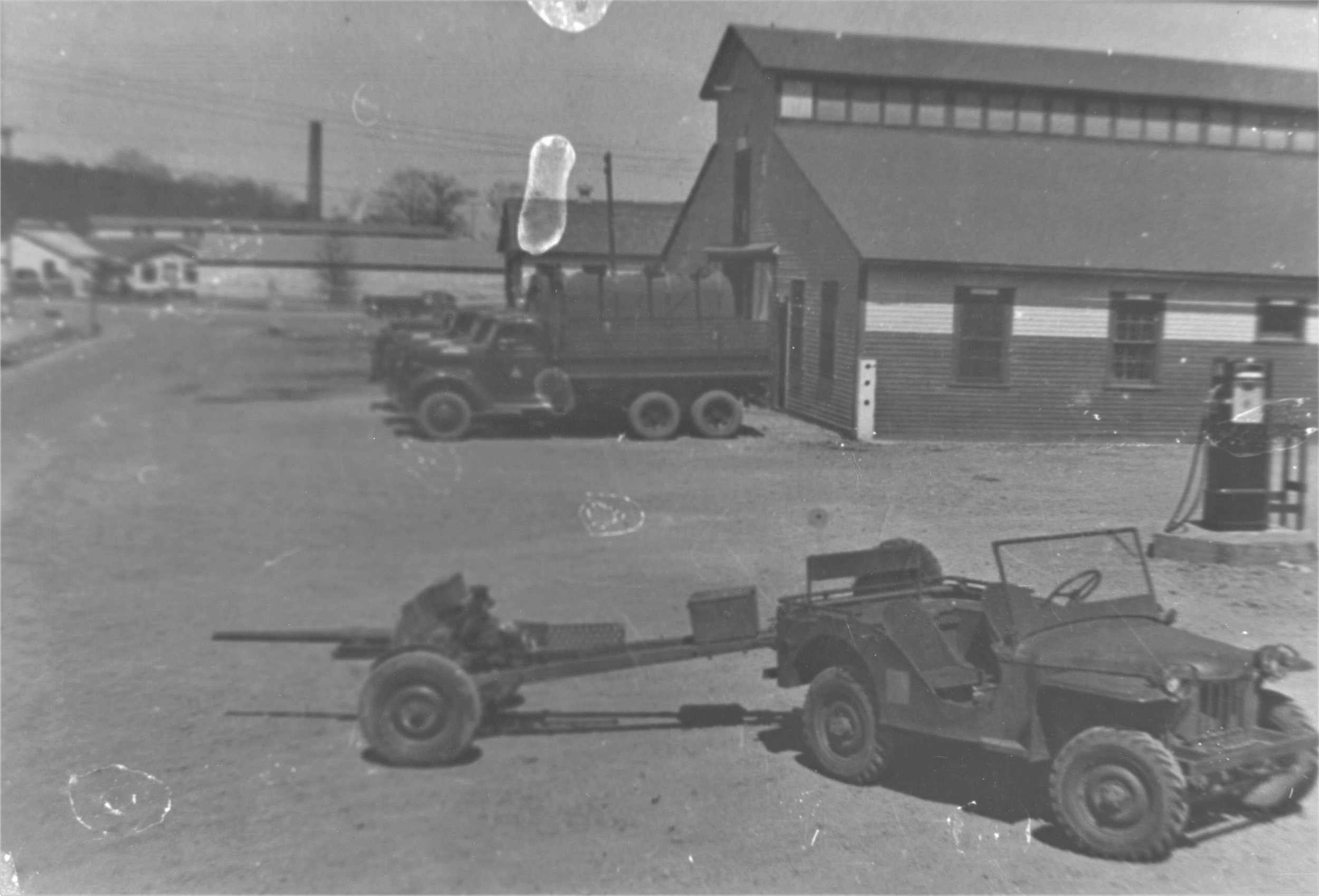Jeep Stable at Fort Oglethorpe Army Post
