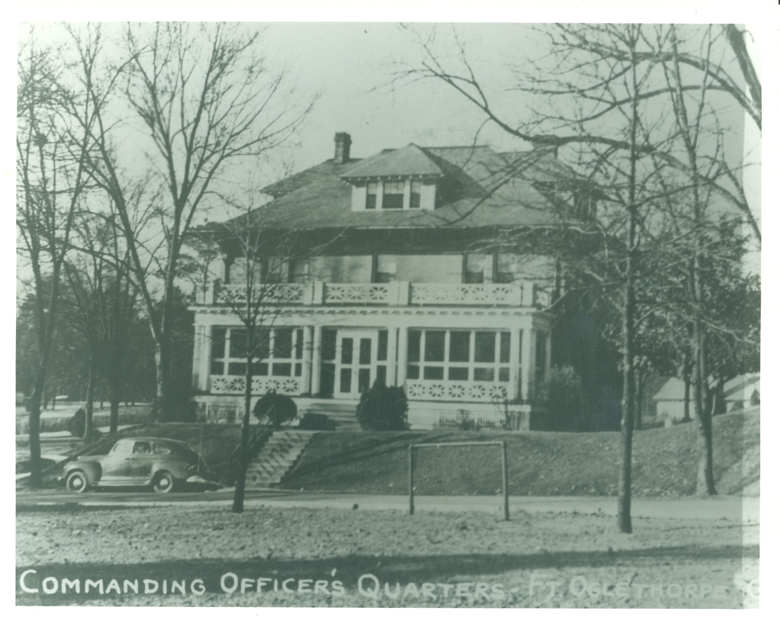 Commanding Officer's Quarters Fort Oglethorpe Army Post