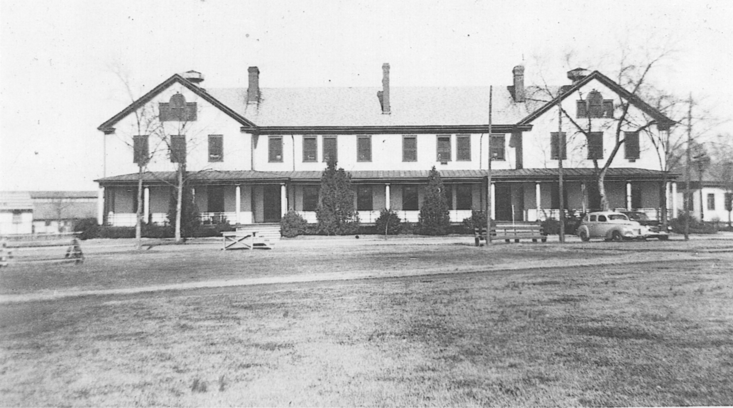 Troop Barracks at the Army Post at Fort Oglethorpe