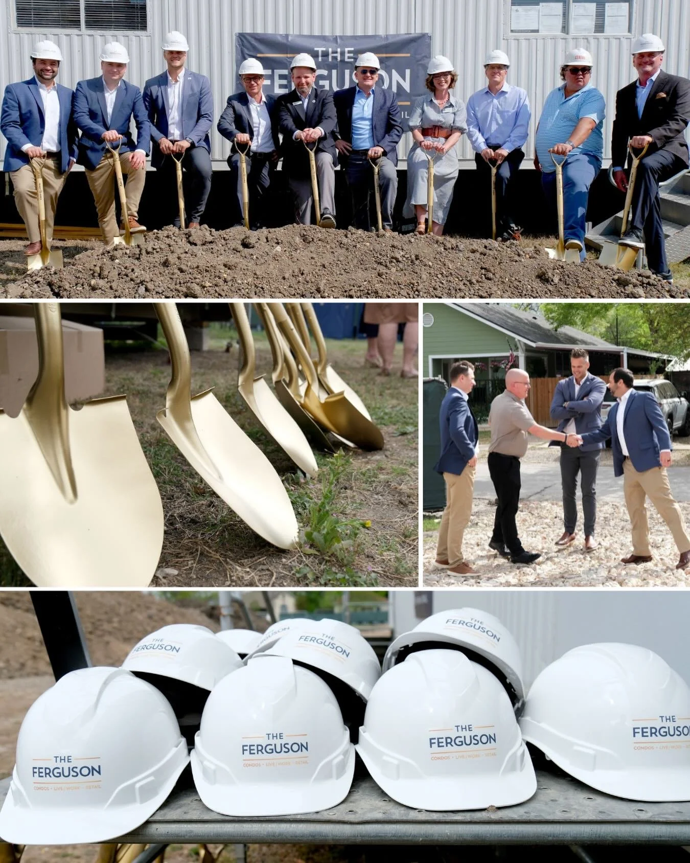 It&rsquo;s official&mdash;construction of The Ferguson condos is underway, and momentum is building fast. Backed by strong community support at last week&rsquo;s groundbreaking, this no-maintenance living community is thoughtfully designed to blend s