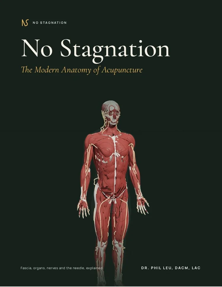 Cover of the ebook No Stagnation: The Modern Anatomy of Acupuncture