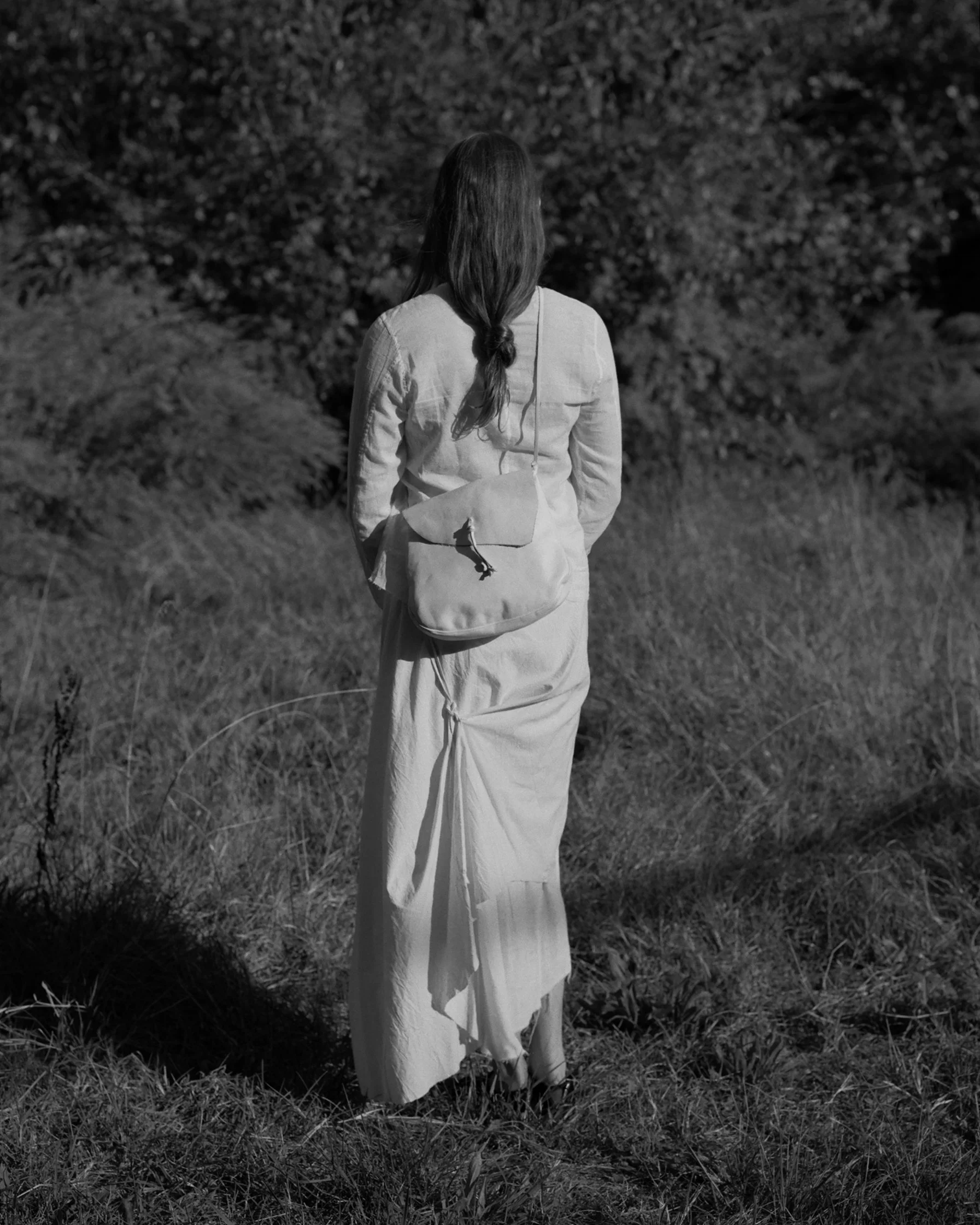 tie-up skirt, muslin/gauze