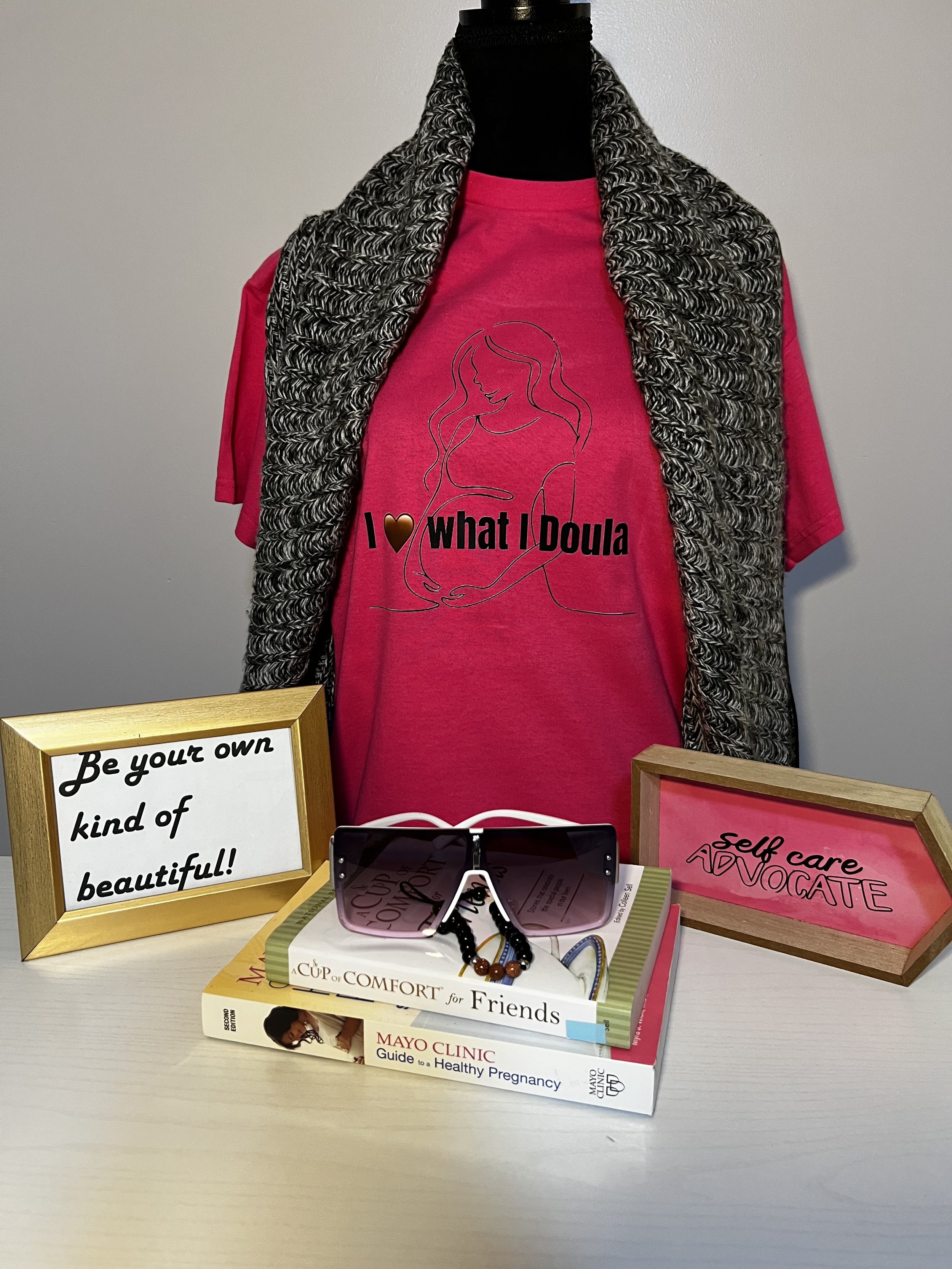 I 🤎 What I Doula T-shirt