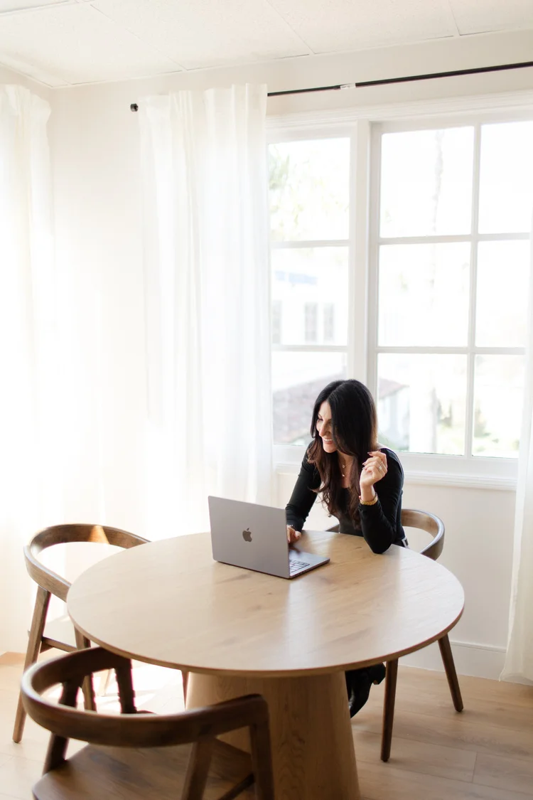 Working by the window