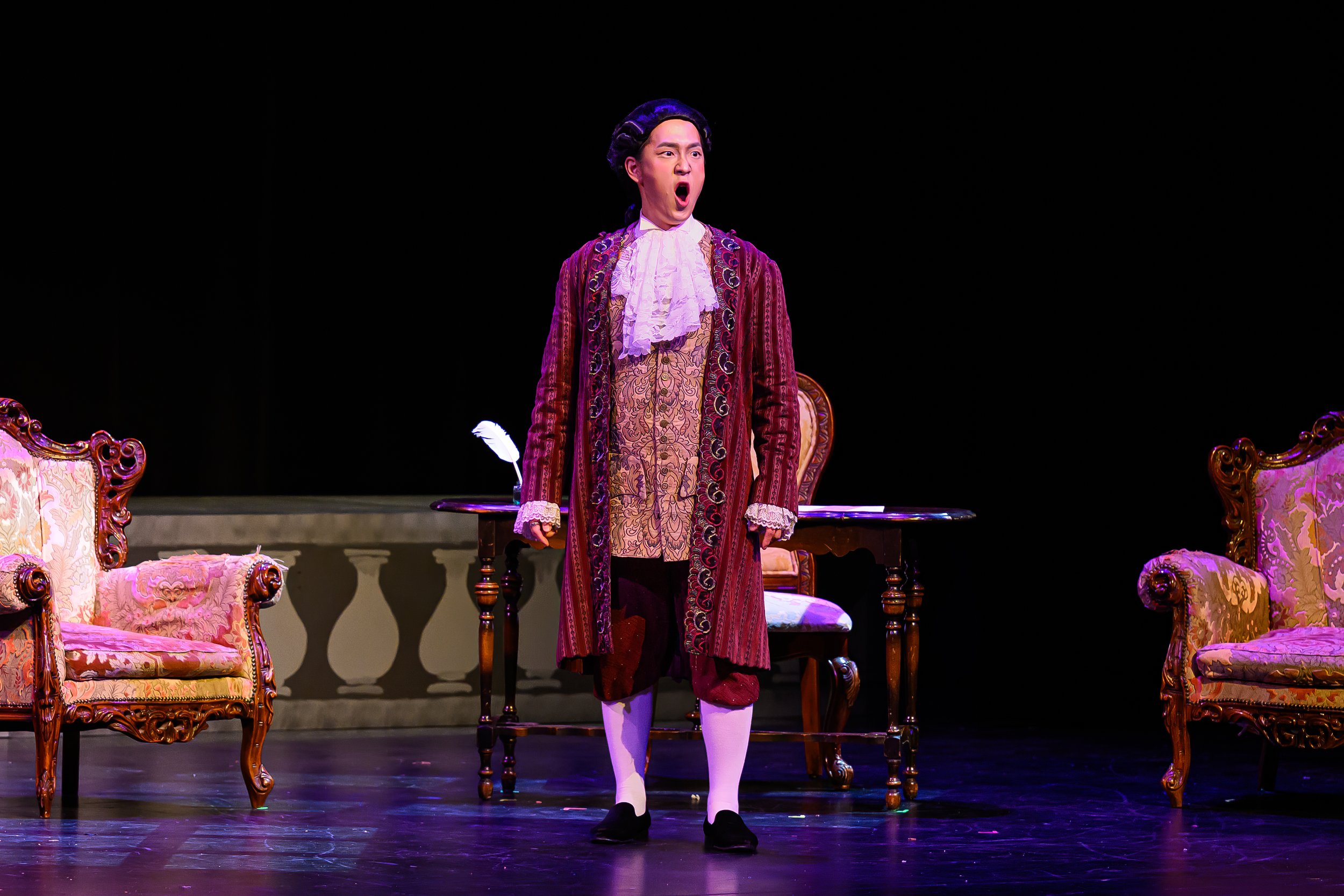 Figaro & Count in Le nozze di Figaro. Conductor Mercedes Juan Musotto. Director Janelle DeStefano