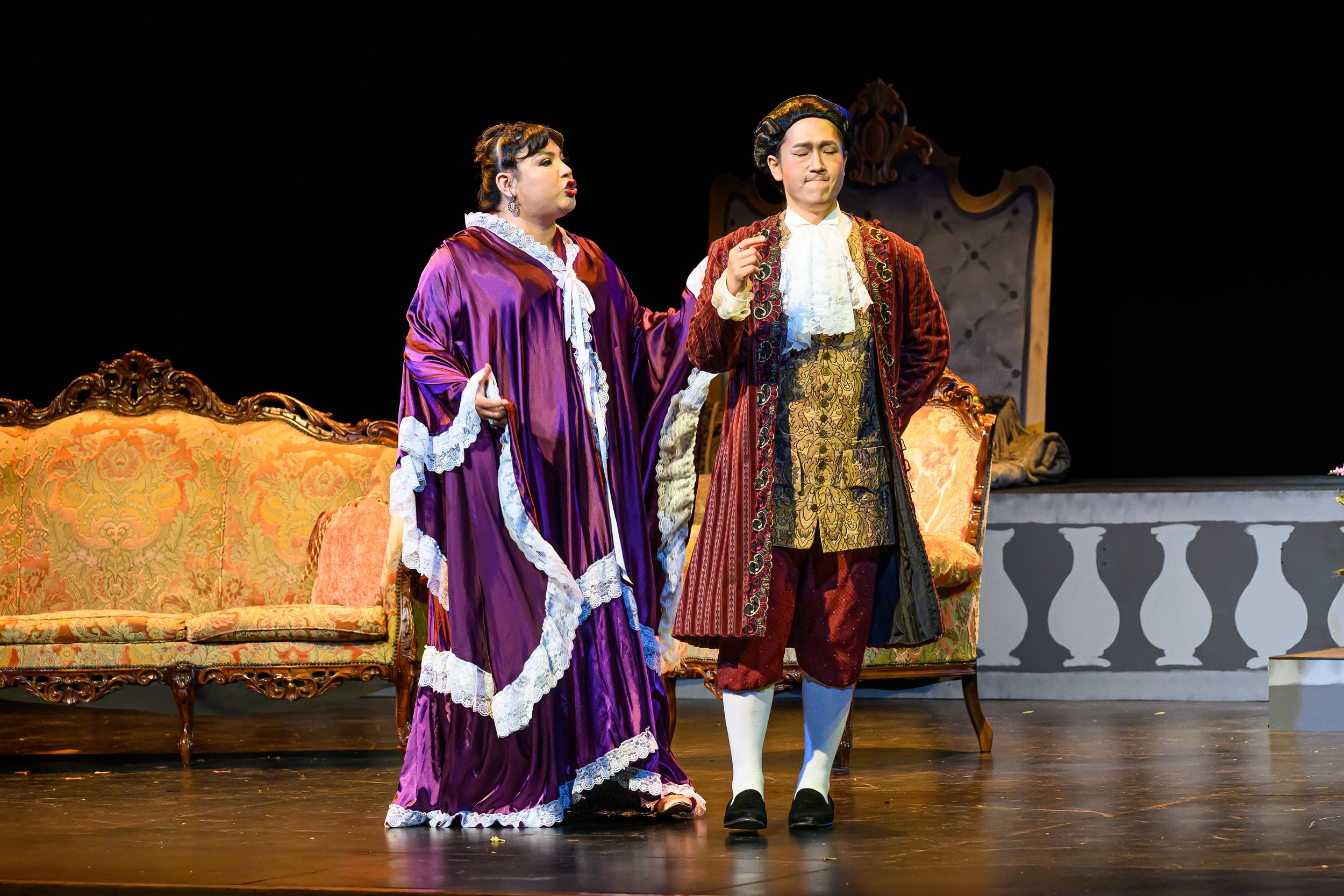 Figaro & Count in Le nozze di Figaro. Conductor Mercedes Juan Musotto. Director Janelle DeStefano