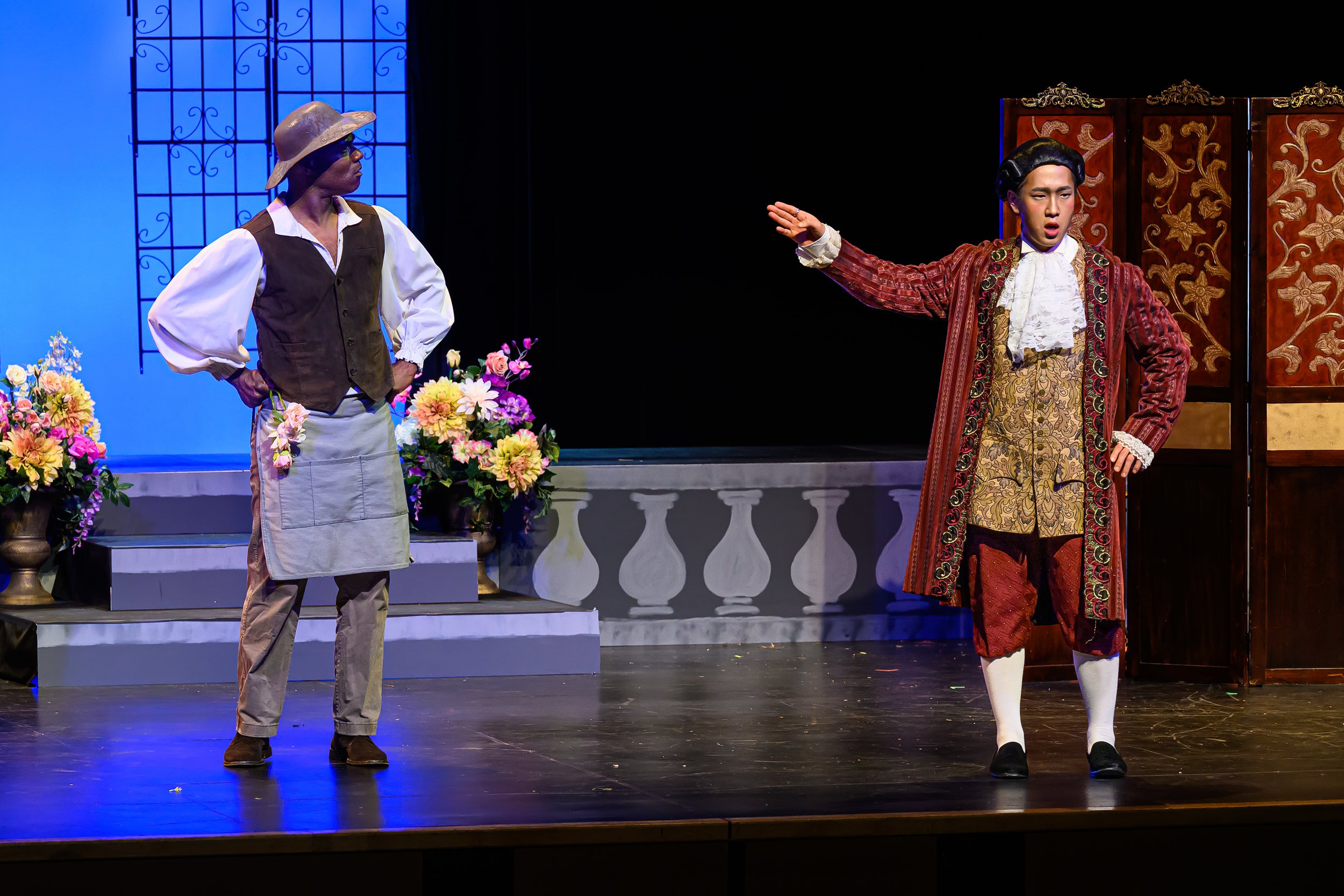 Figaro & Count in Le nozze di Figaro. Conductor Mercedes Juan Musotto. Director Janelle DeStefano
