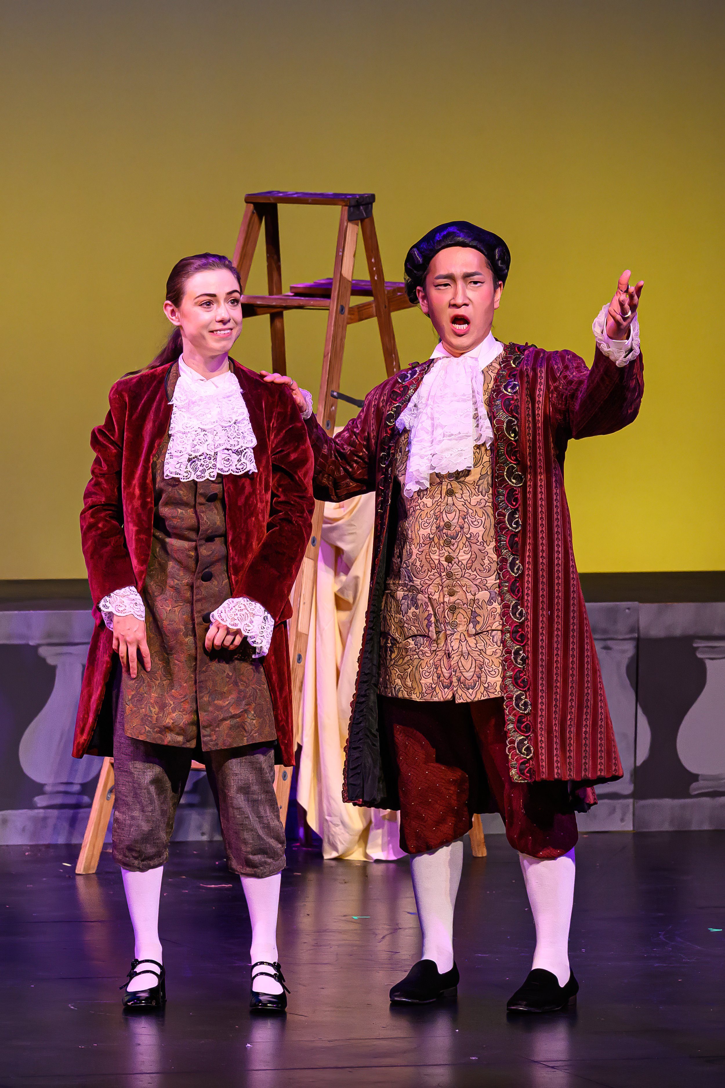 Figaro & Count in Le nozze di Figaro. Conductor Mercedes Juan Musotto. Director Janelle DeStefano