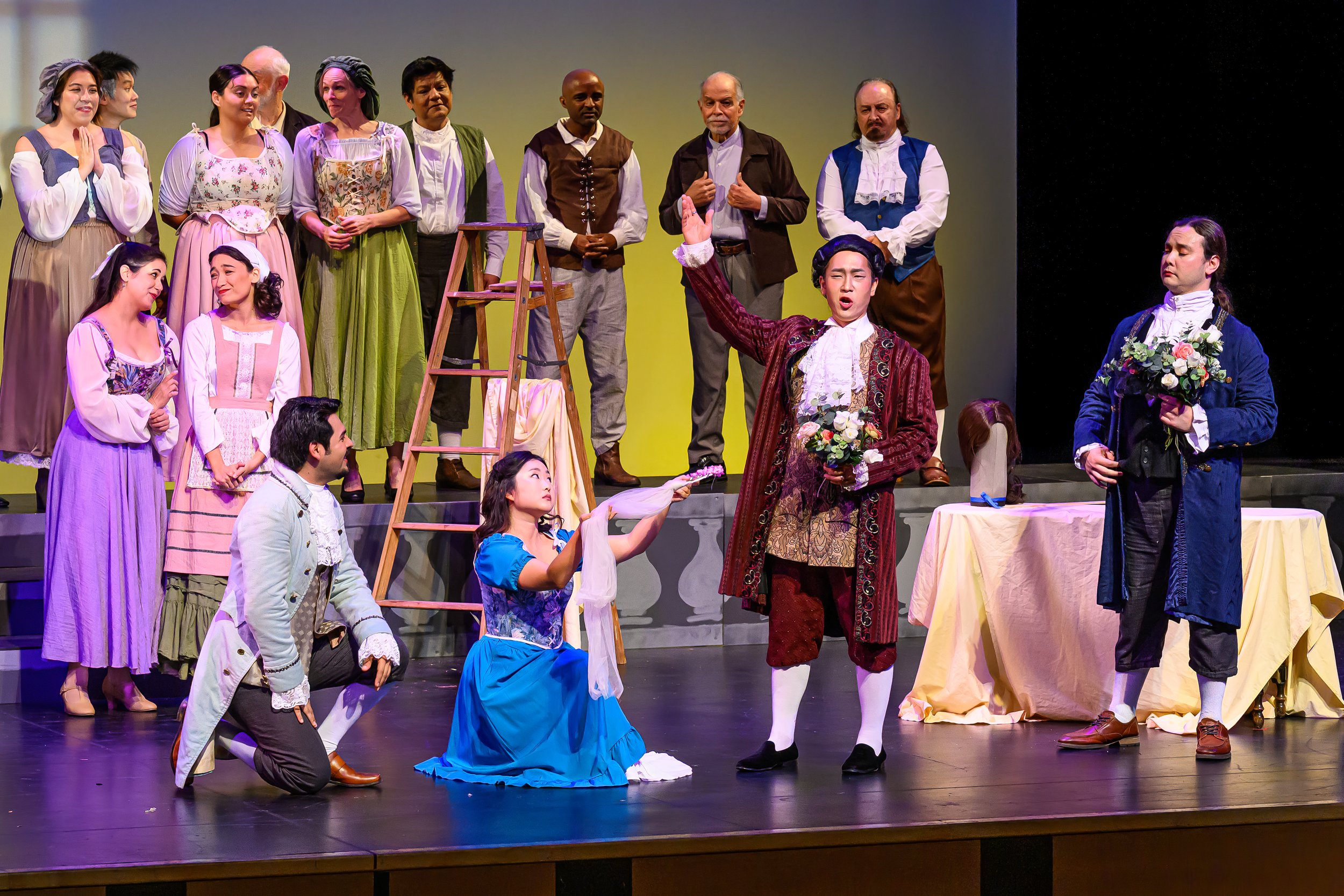 Figaro & Count in Le nozze di Figaro. Conductor Mercedes Juan Musotto. Director Janelle DeStefano