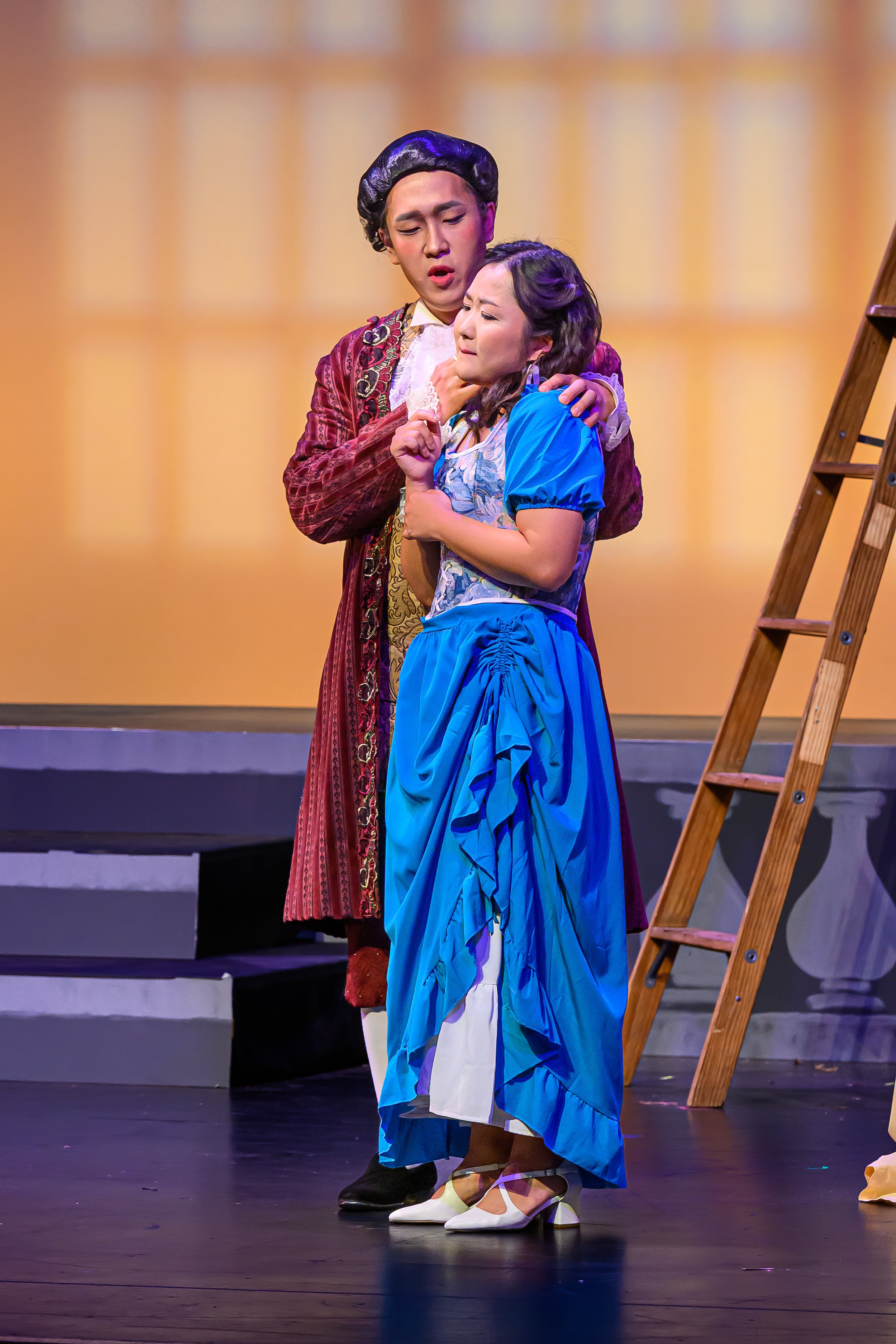Figaro & Count in Le nozze di Figaro. Conductor Mercedes Juan Musotto. Director Janelle DeStefano