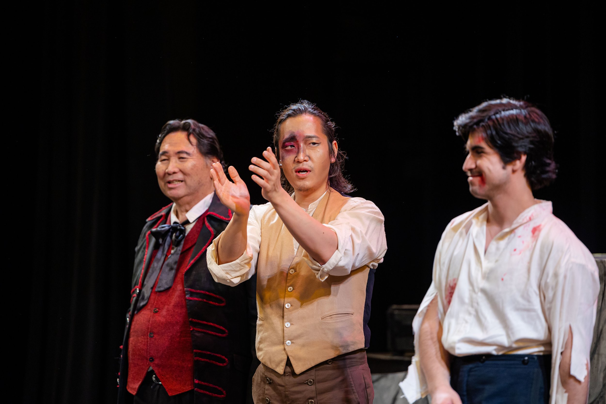 Angelotti in Tosca. Conductor Brian Stone. Director Justine Prado Manro