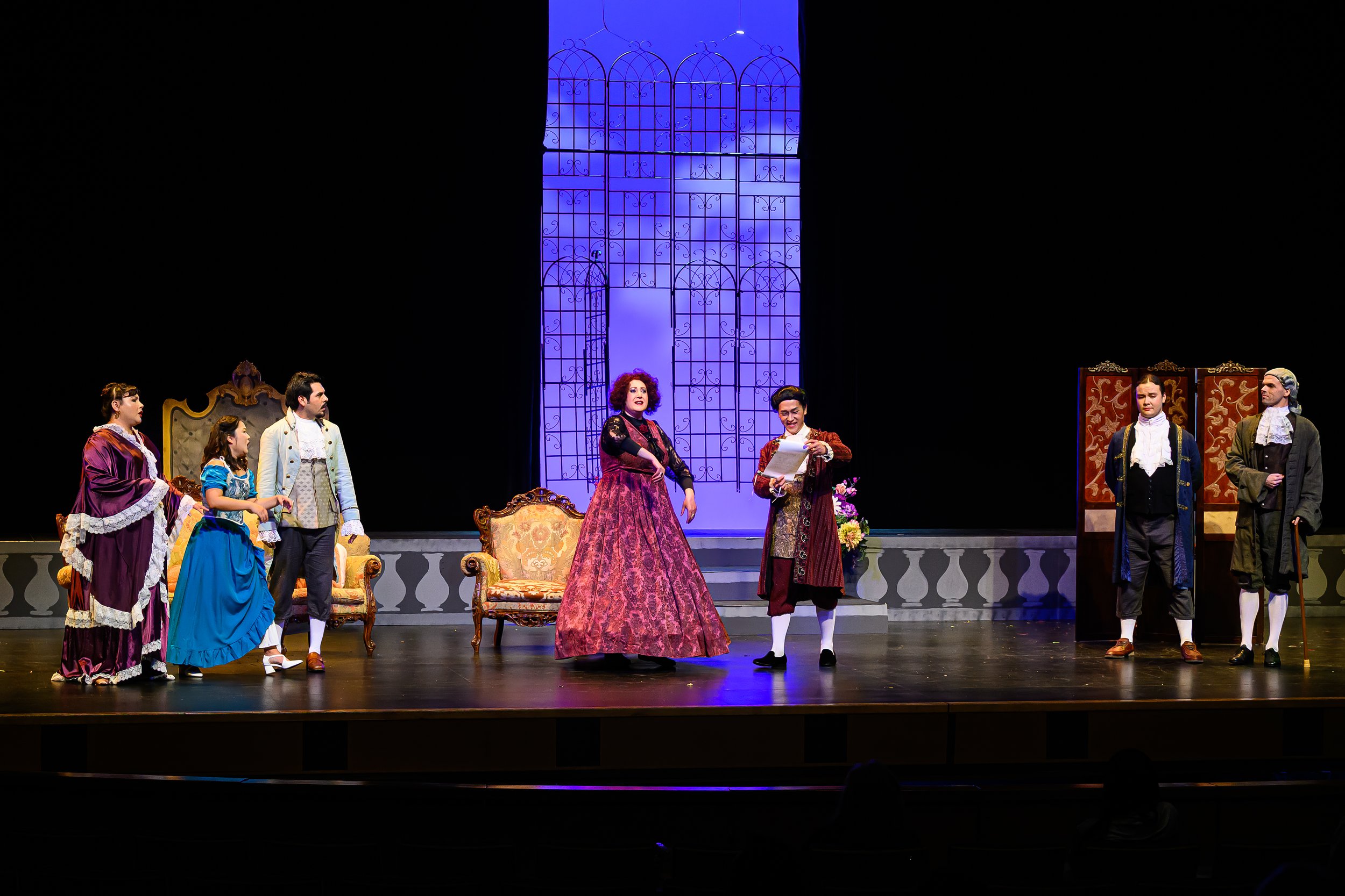 Figaro & Count in Le nozze di Figaro. Conductor Mercedes Juan Musotto. Director Janelle DeStefano