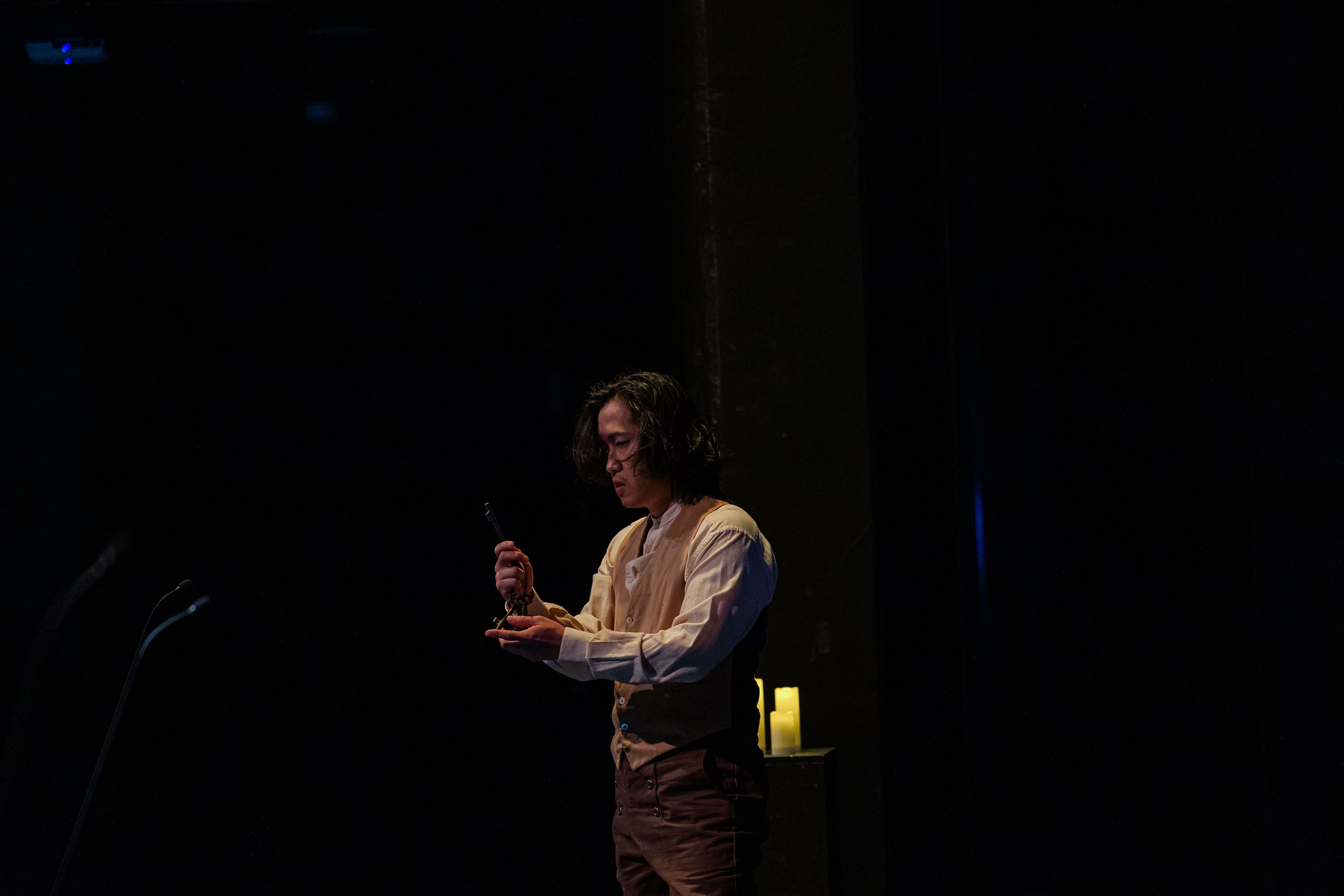 Angelotti in Tosca. Conductor Brian Stone. Director Justine Prado Manro