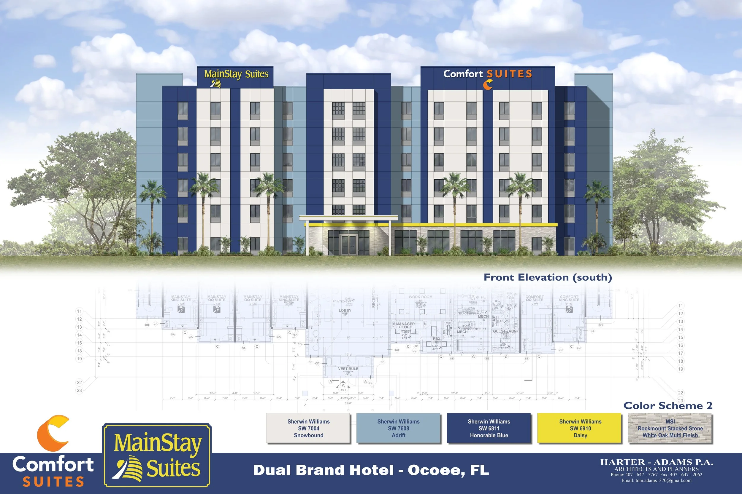 MainStay Suites  and Comfort Suites - Front Elevation2.jpg