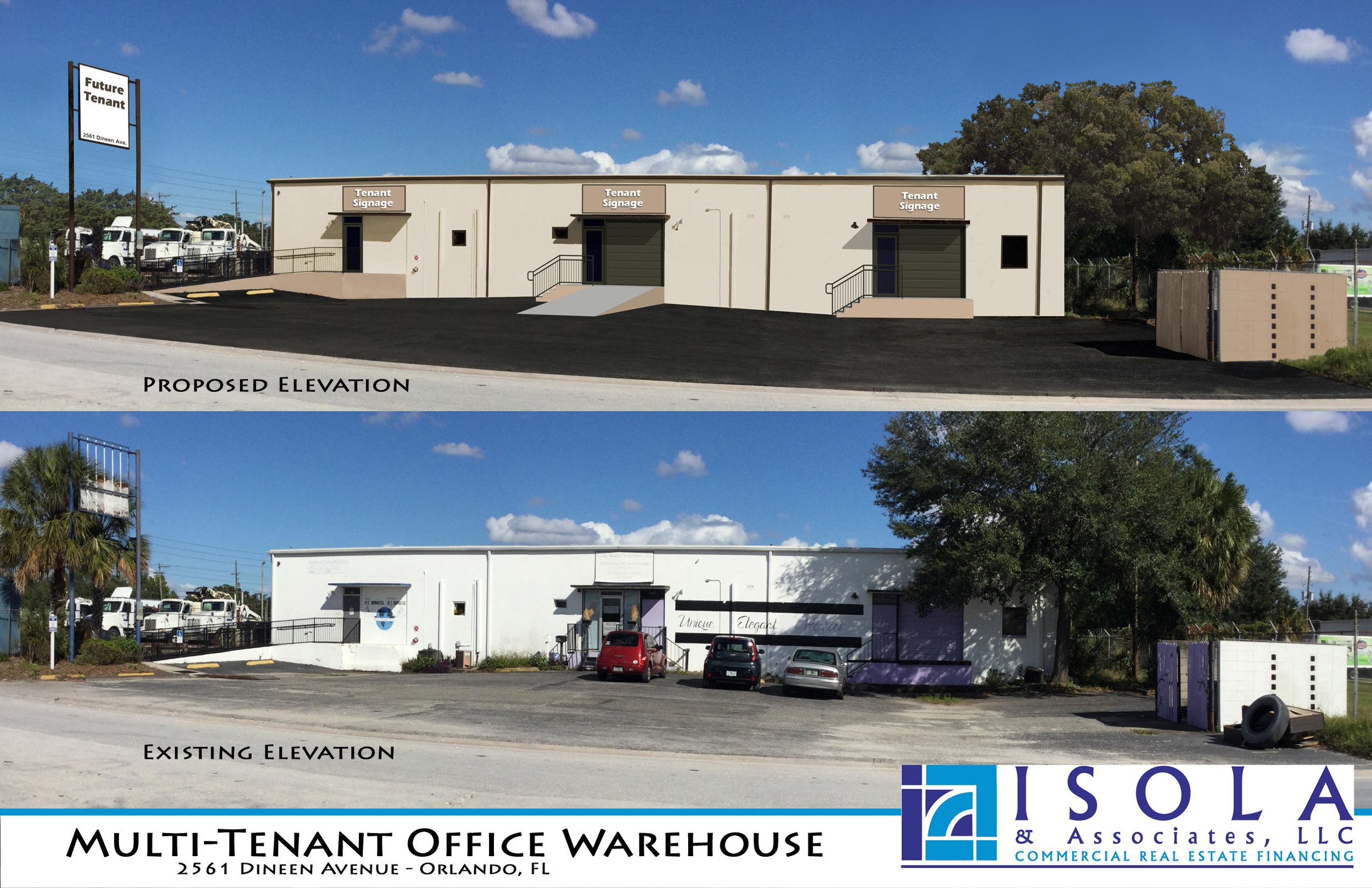 Office Warehouse Front Elevation - 2561 Dineen Ave.jpg