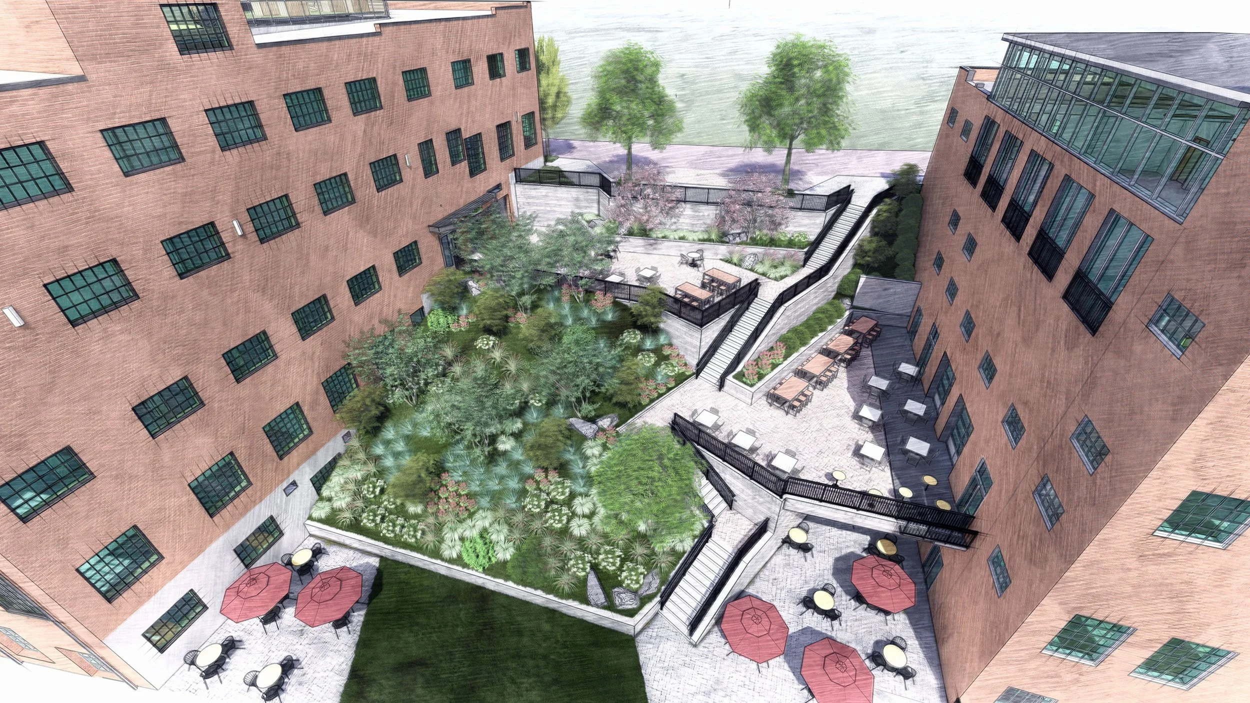 95 and 109 Roberts St Asheville NC - Courtyard 1a.jpg
