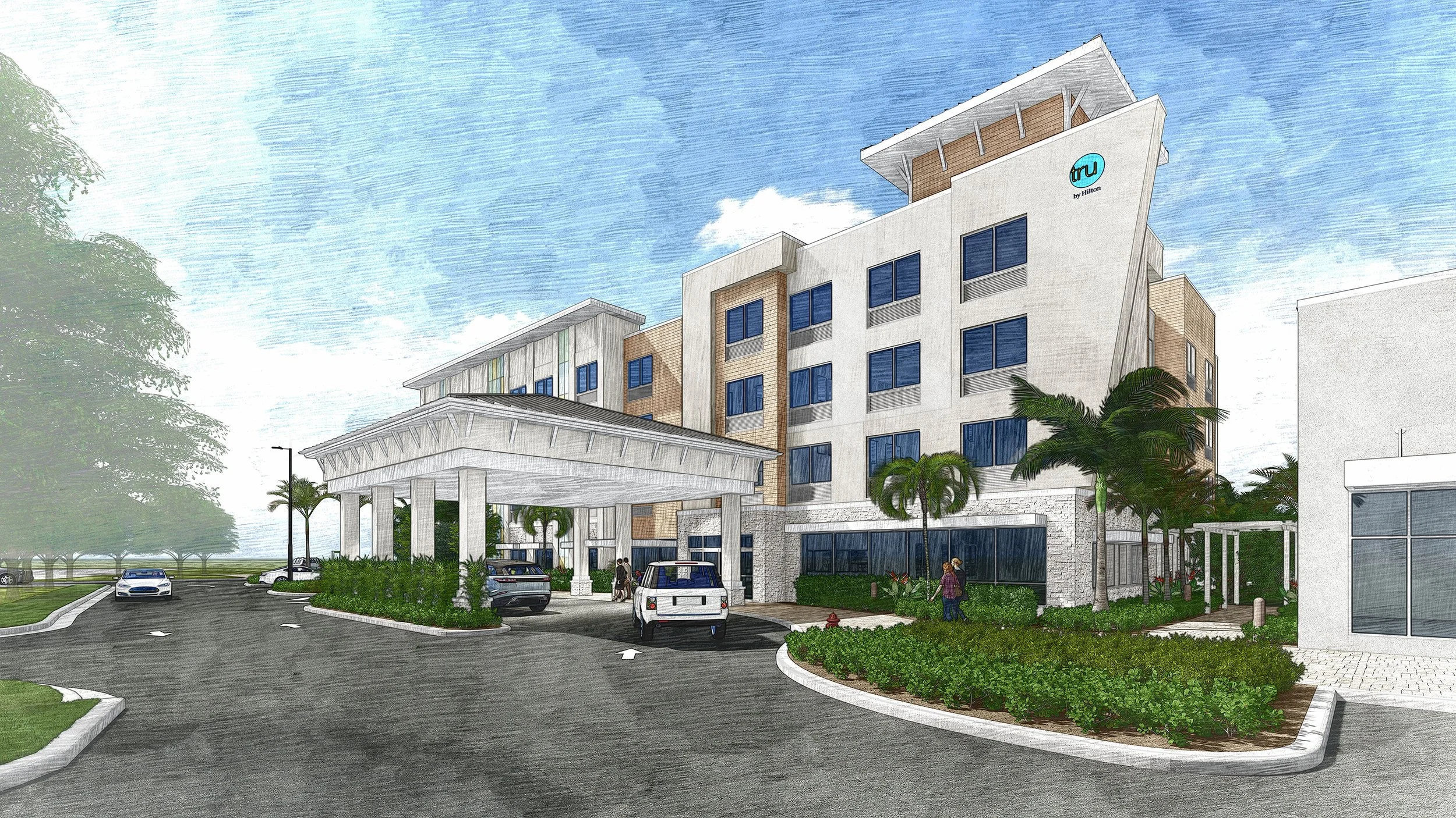 TRU Hotel Stuart FL - rendering 15 sketchy.jpg