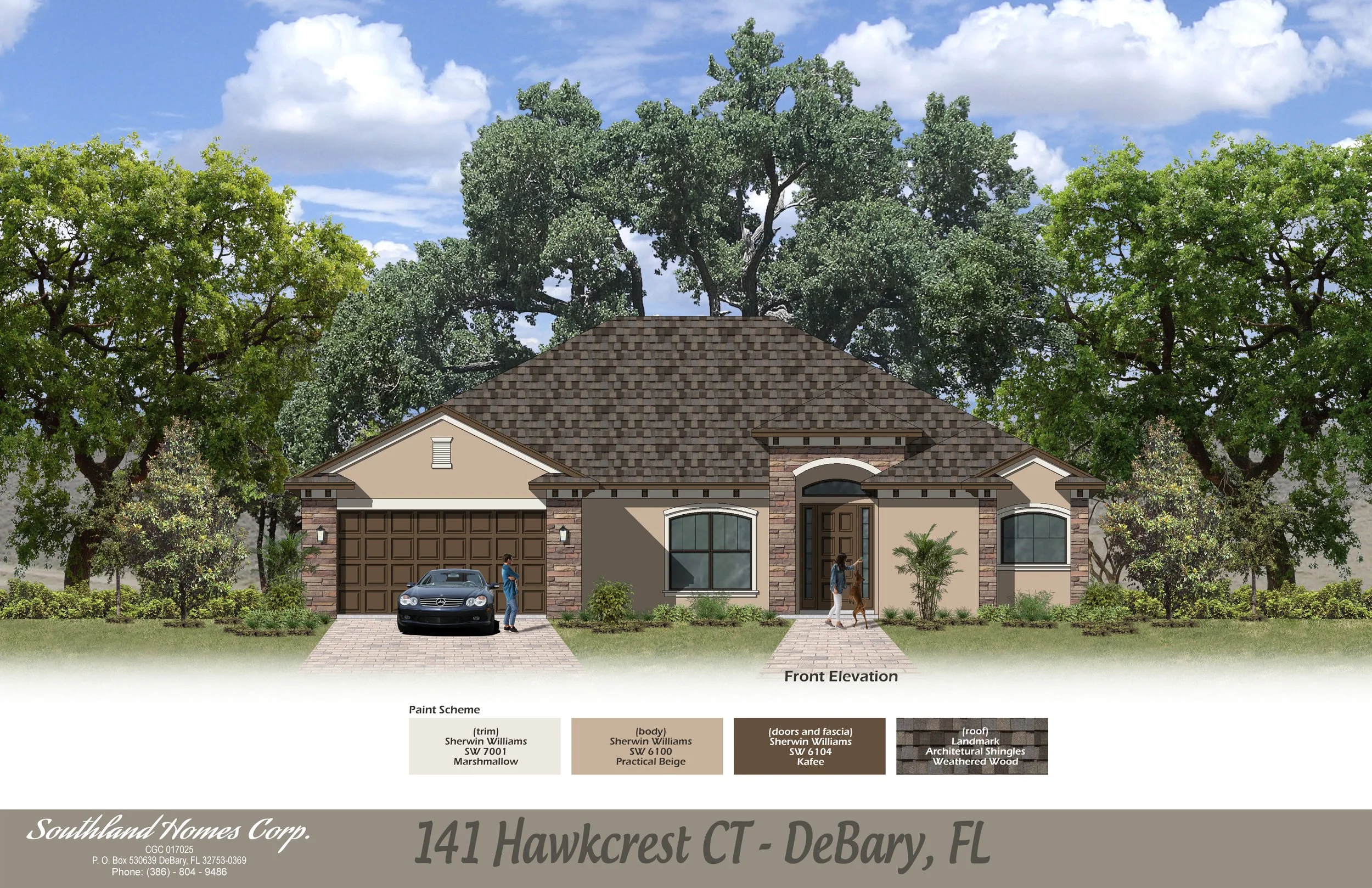 141 Hawkcrest CT - Front Elevation v1.jpg