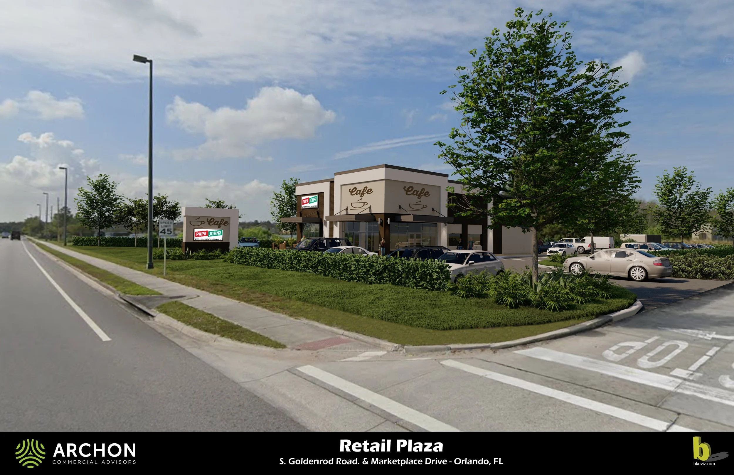 Papa Johns at Goldenrod Rd - Orlando FL v2 - ground level view.jpg