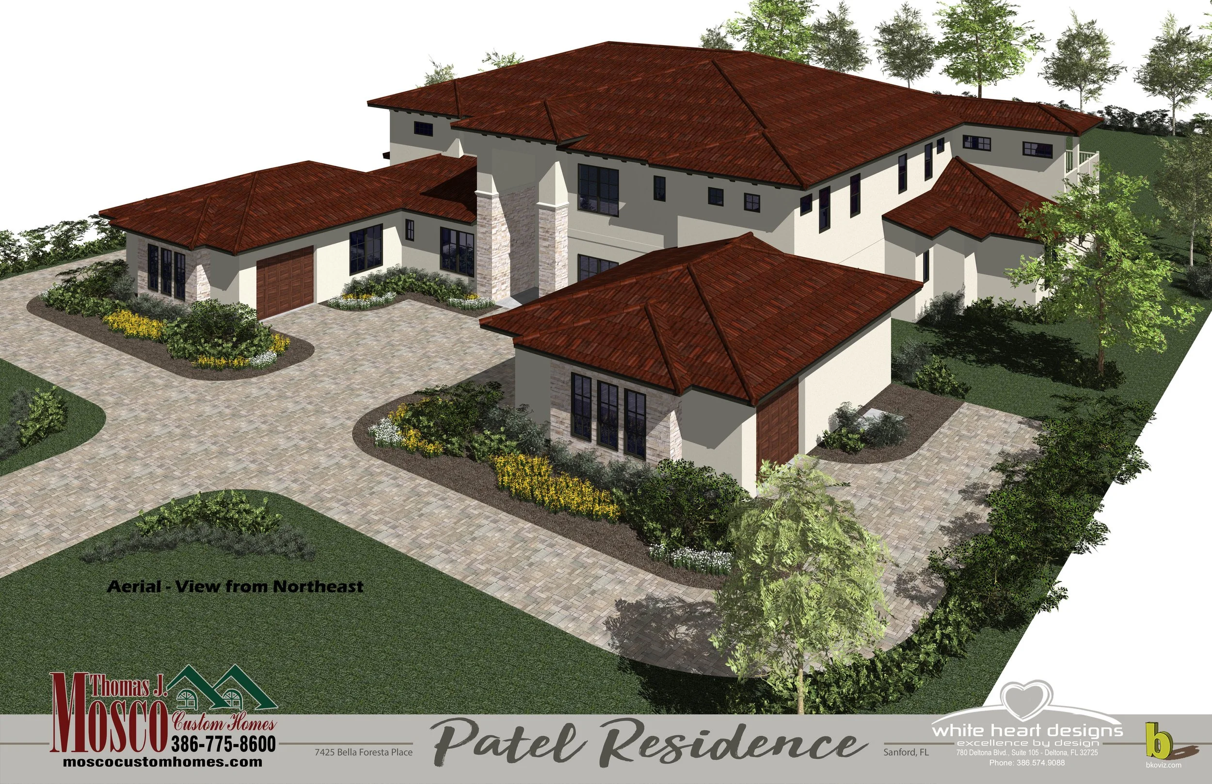 Patel Residence - 3D v1 -Aerial NE.jpg
