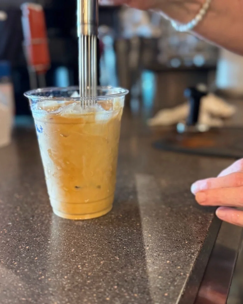 Chilled, creamy, and brewed to perfection ❄️☕ Your iced coffee is waiting at Our Coffee Shop, Winston-Salem.

📍3508 Yadkinville Rd, Winston‑Salem, NC 27106
📞(336) 815 1435
🕒Monday-Friday: 6:30 am - 6:00 pm
🕒Saturday: 8:00 am - 6:00 pm
🕒Sunday: 8