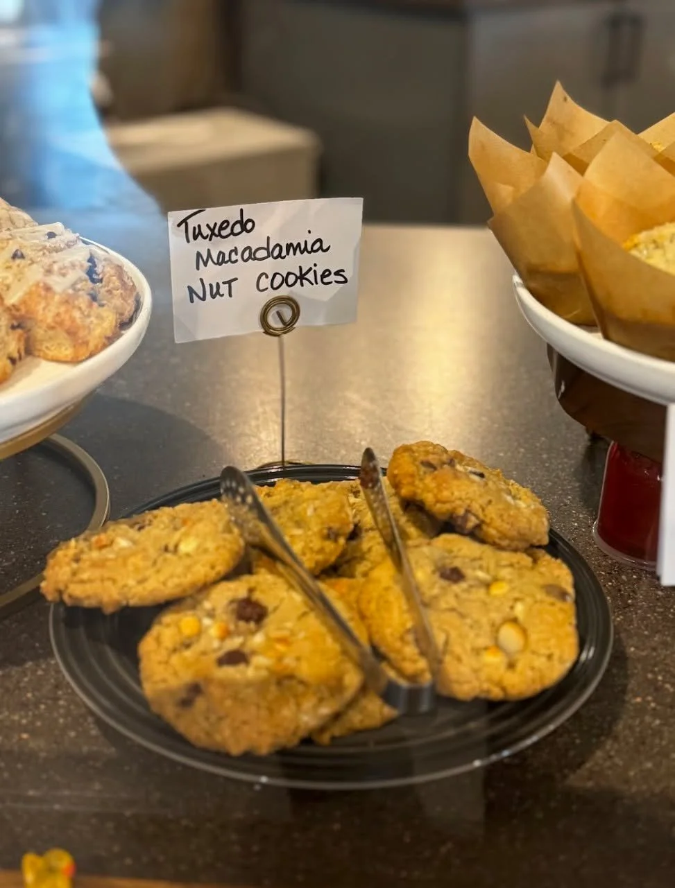 Some call it a cookie&hellip; we call it a matchmaker. 💕 Our Tuxedo Macadamia Nut Cookies go perfectly with a rich espresso, a creamy latte, a frothy cappuccino, or just a glass of milk! How do YOU pair them?

📍3508 Yadkinville Rd, Winston‑Salem, N