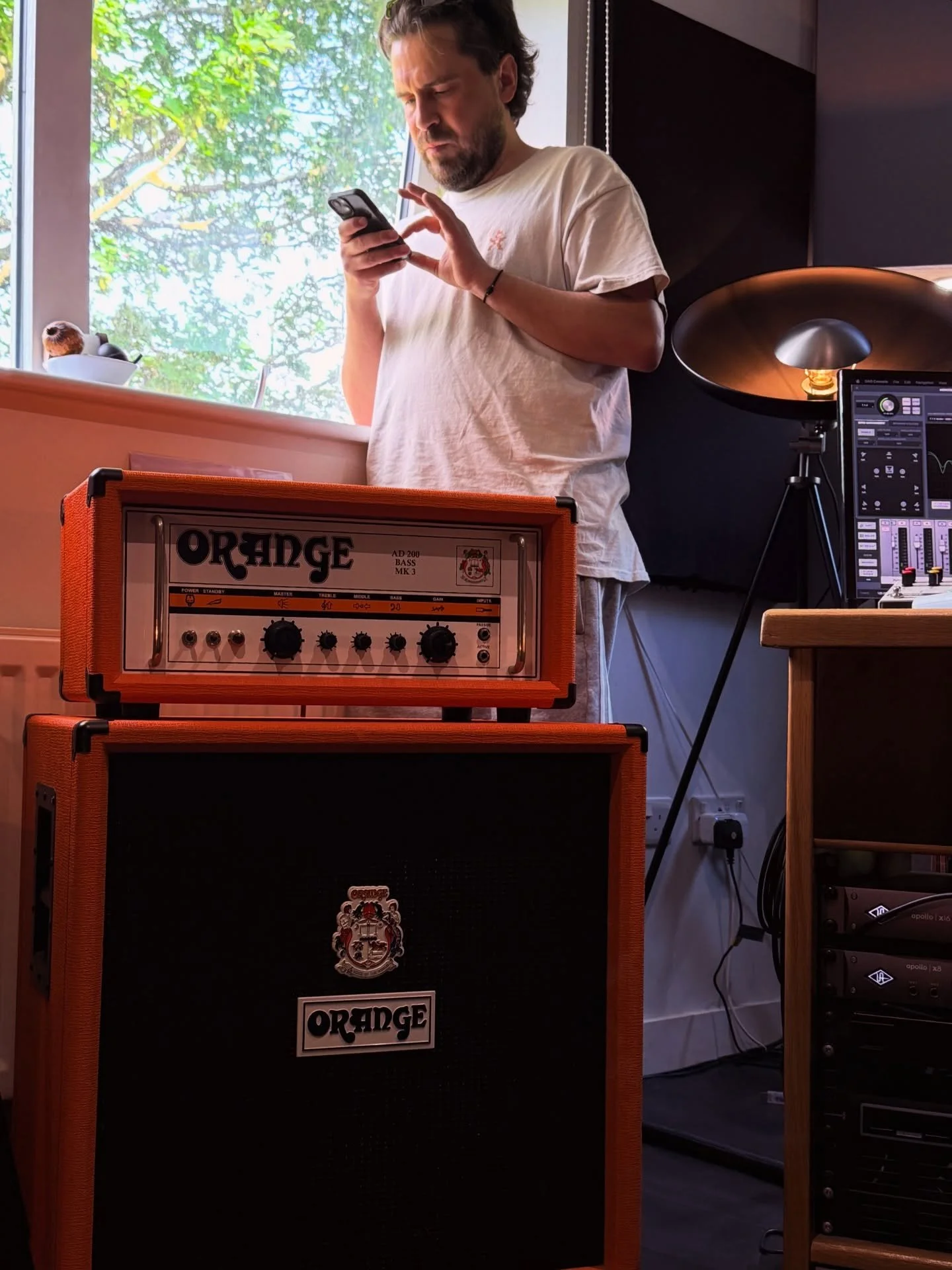 Special delivery from @manu_amler 

@orangeamplifiers 

🤘🏽