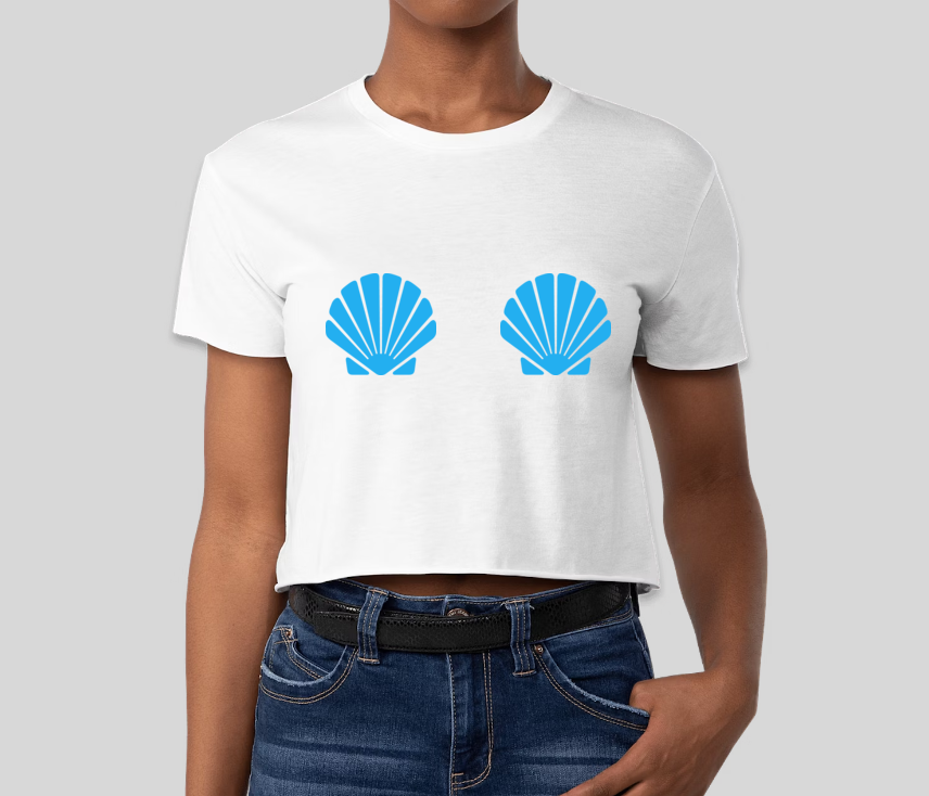 Mermaid Kate Crop Top